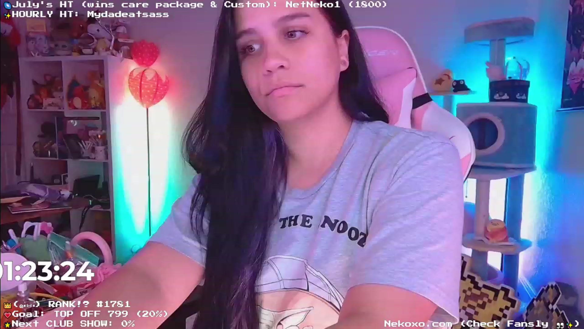 Gallery image thumbnail from Nekobeanxo's myfreecams stream on, 07/03/2023, 03:46 image 9 of 20
