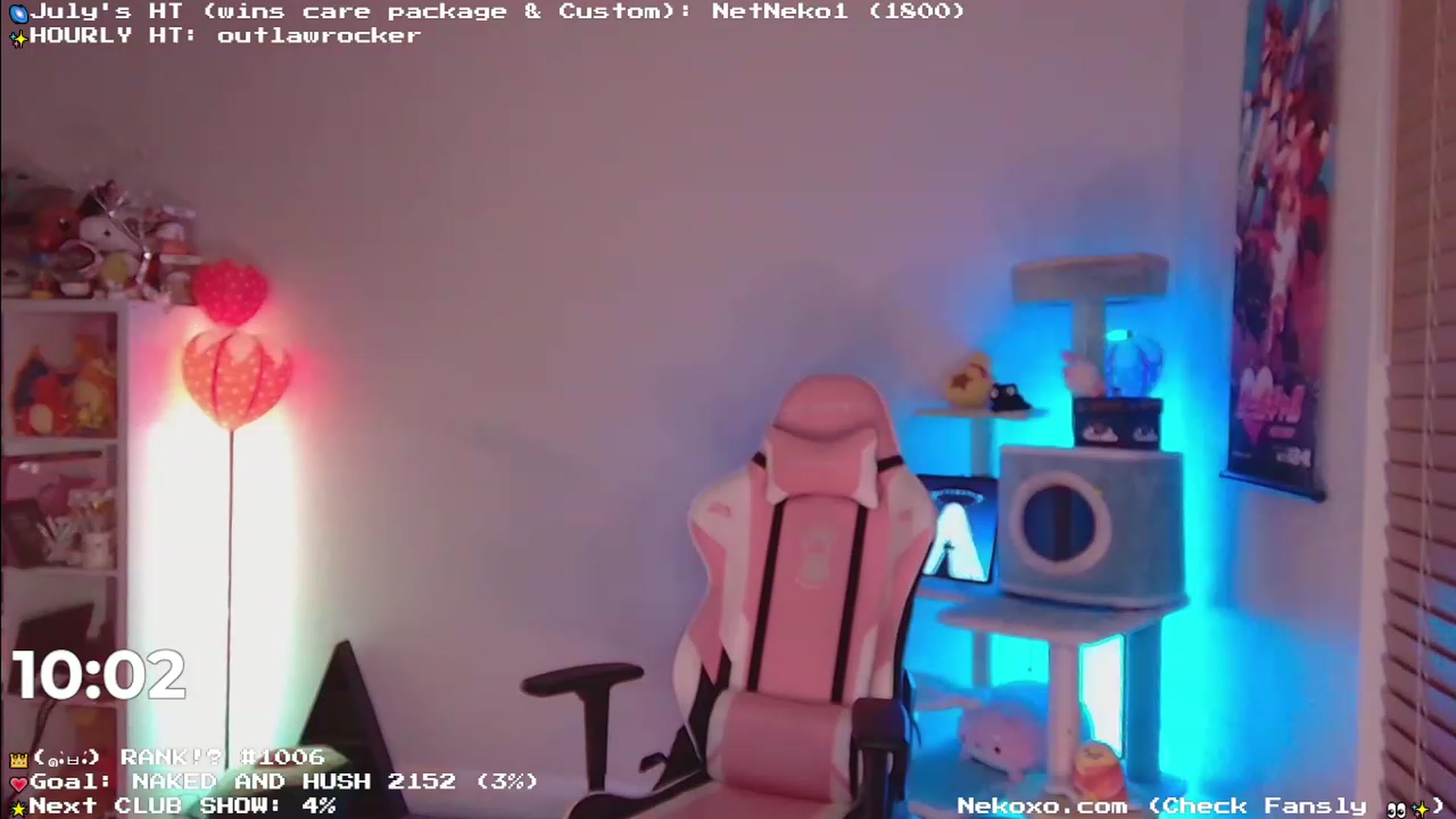Gallery image thumbnail from Nekobeanxo's myfreecams stream on, 07/03/2023, 05:10 image 16 of 20