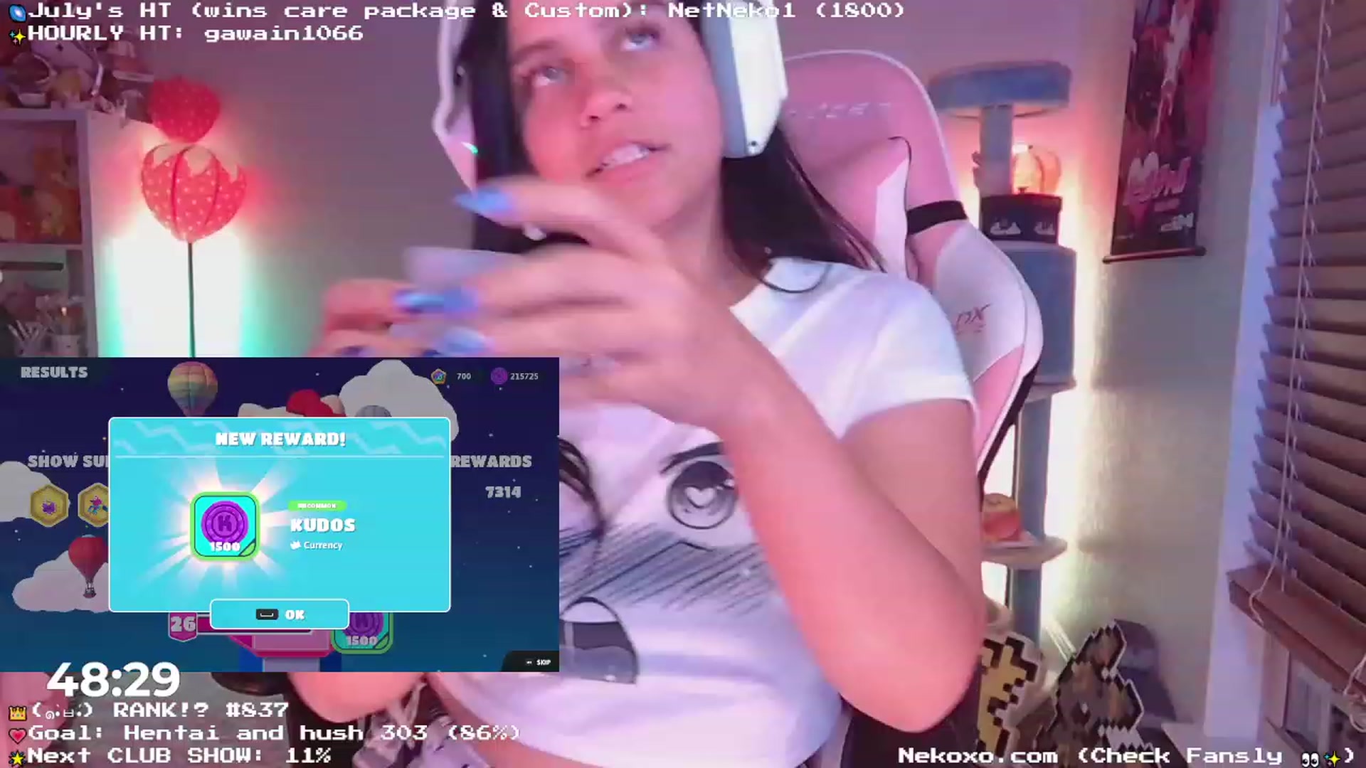 Gallery image thumbnail from Nekobeanxo's myfreecams stream on, 07/04/2023, 05:00 image 7 of 20