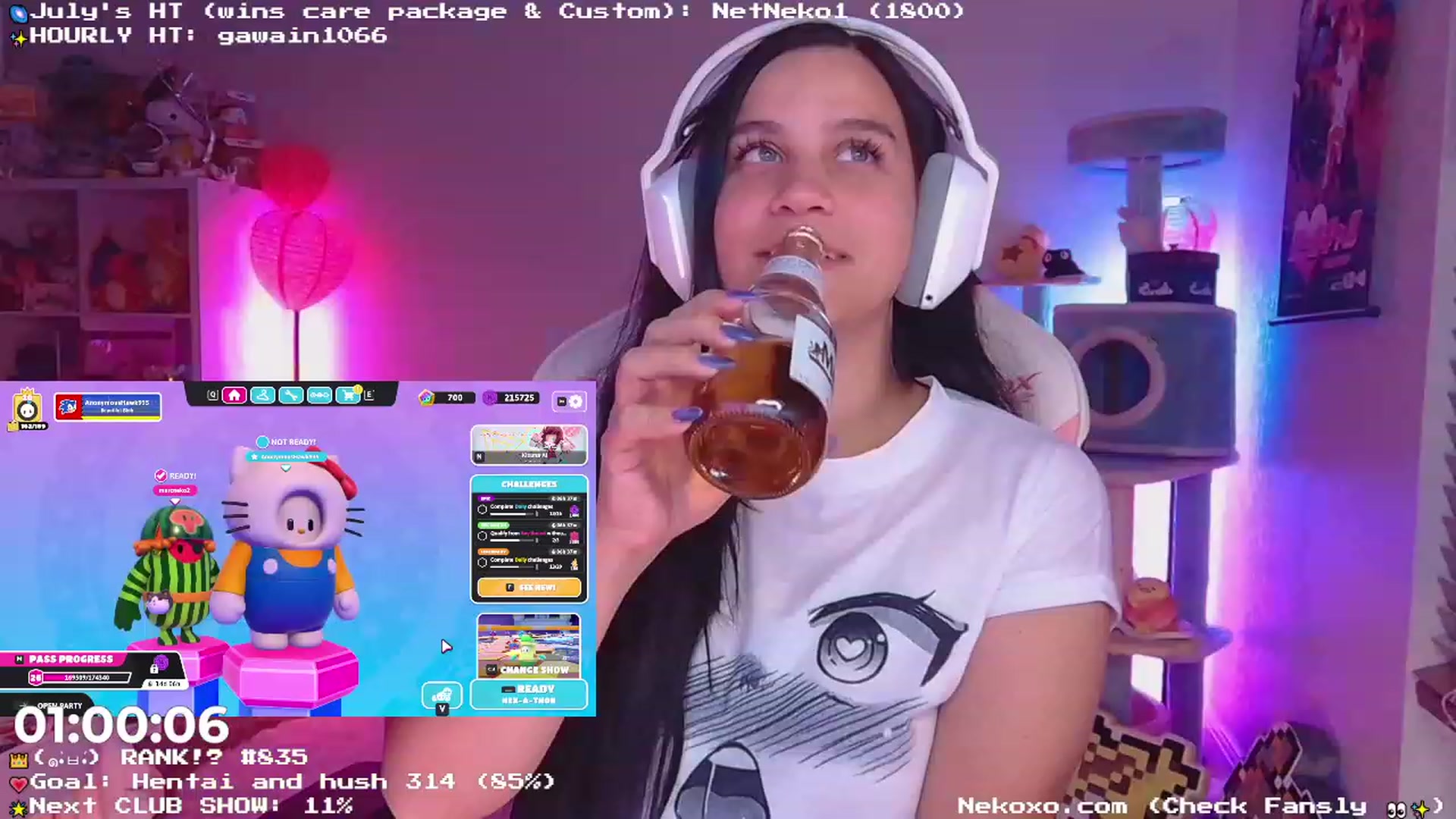 Gallery image thumbnail from Nekobeanxo's myfreecams stream on, 07/04/2023, 05:00 image 5 of 20