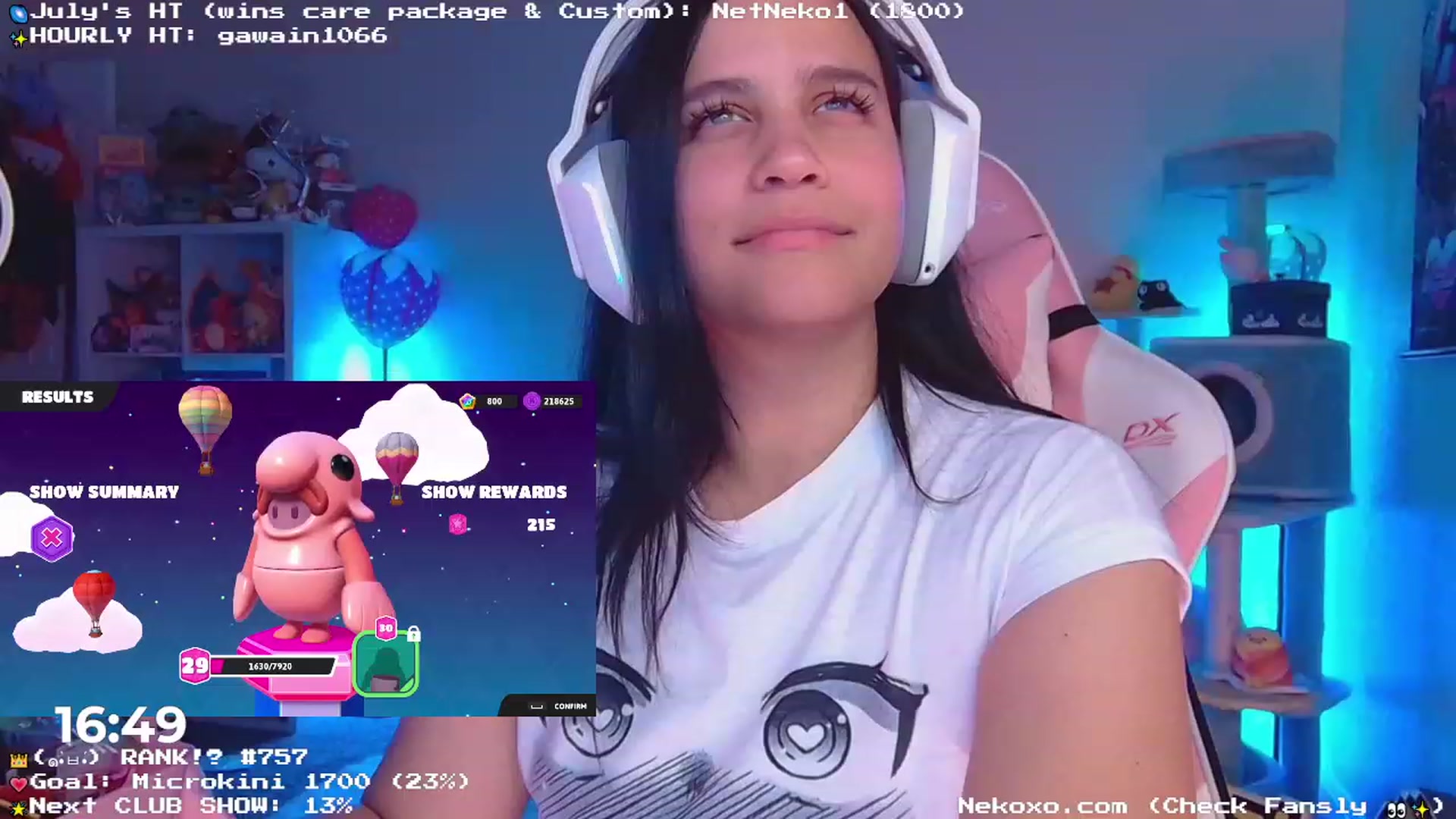 Gallery image thumbnail from Nekobeanxo's myfreecams stream on, 07/04/2023, 05:00 image 16 of 20