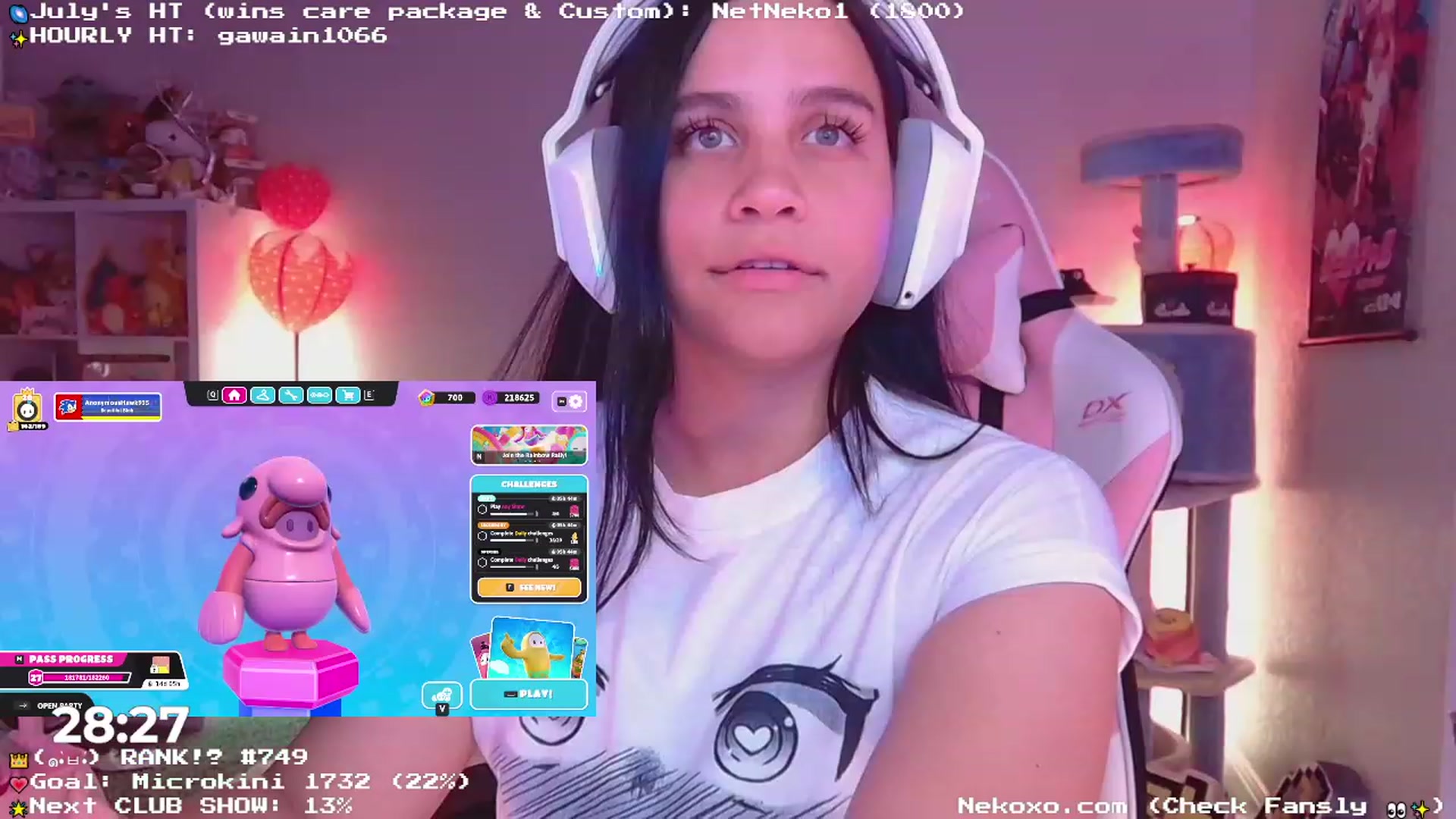 Gallery image thumbnail from Nekobeanxo's myfreecams stream on, 07/04/2023, 05:00 image 14 of 20
