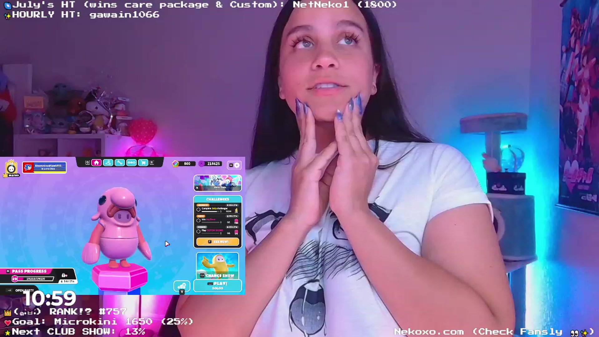 Gallery image thumbnail from Nekobeanxo's myfreecams stream on, 07/04/2023, 05:00 image 17 of 20