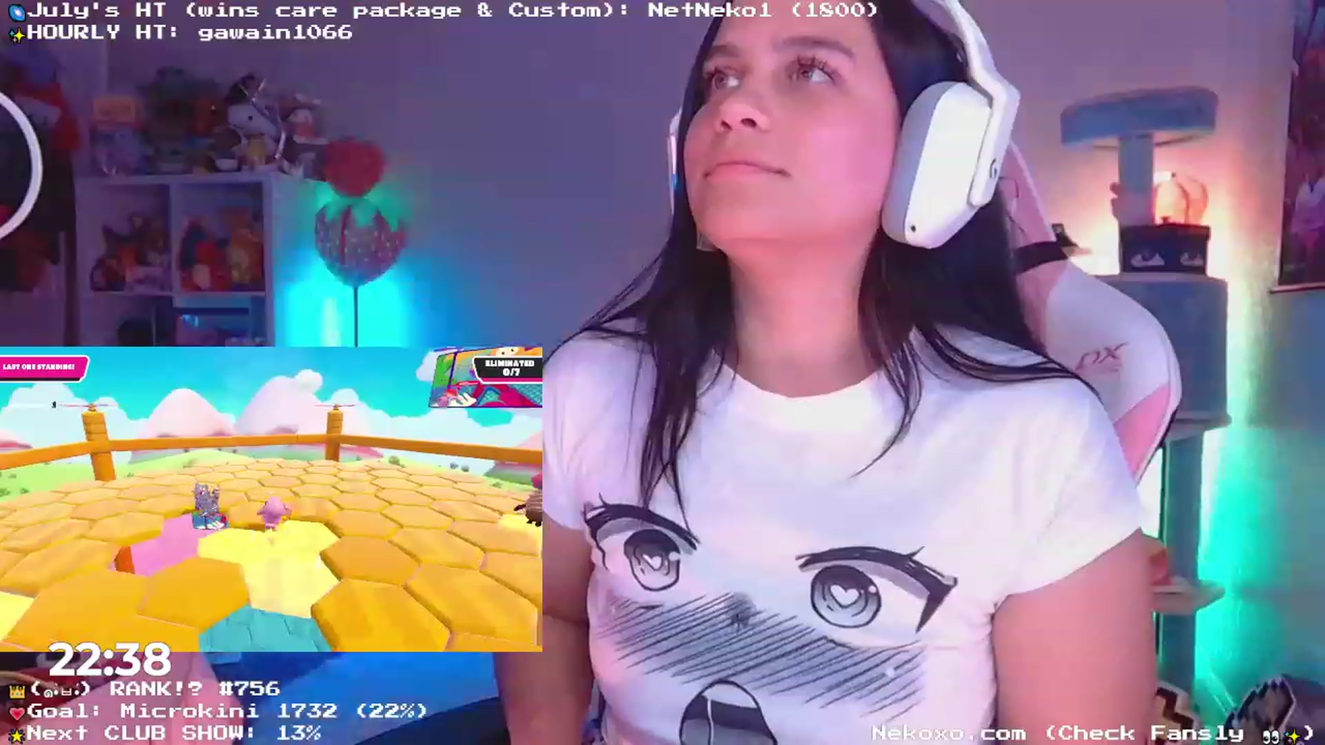Gallery image thumbnail from Nekobeanxo's myfreecams stream on, 07/04/2023, 05:00 image 15 of 20