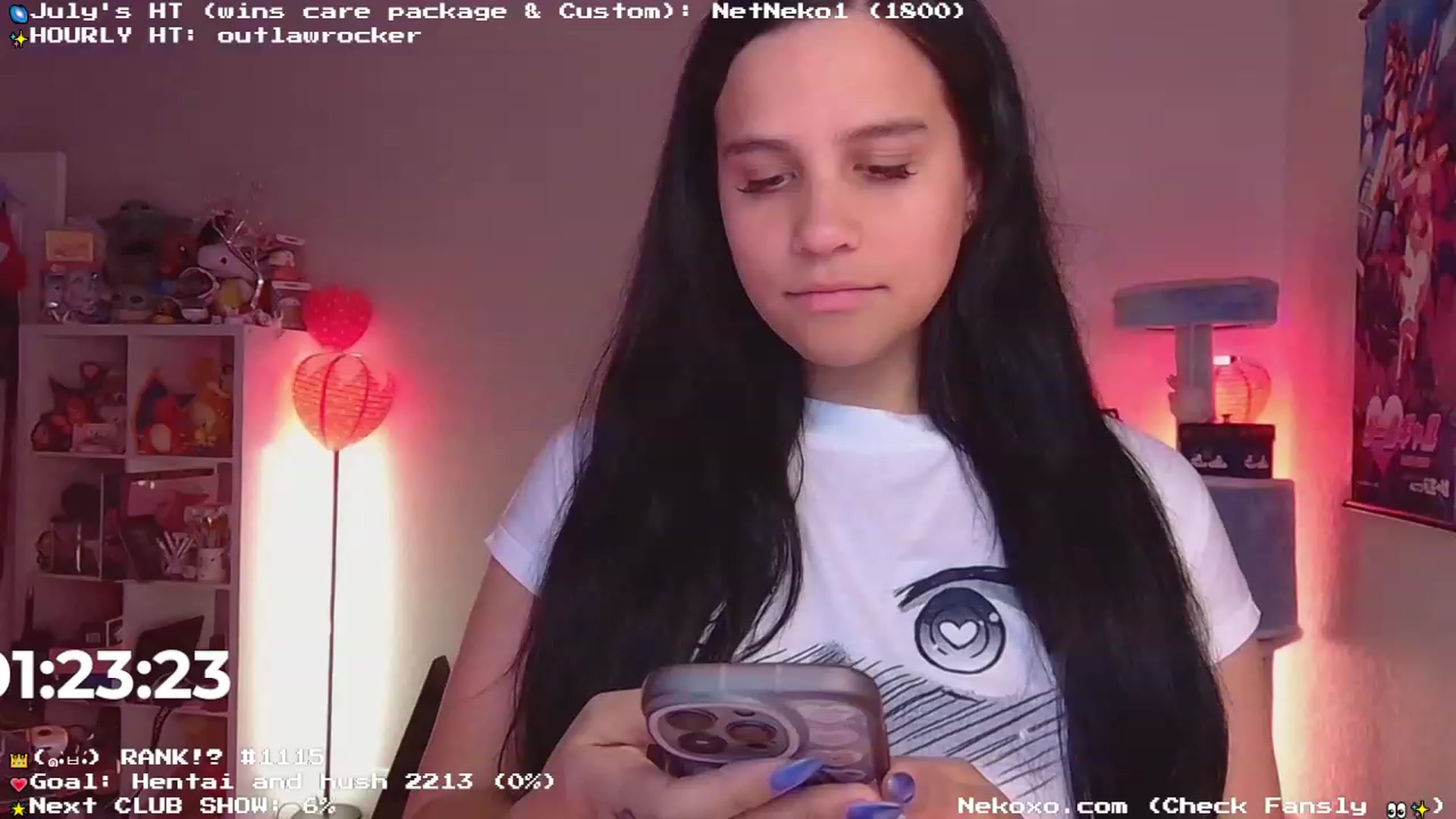 Gallery image thumbnail from Nekobeanxo's myfreecams stream on, 07/04/2023, 05:00 image 1 of 20