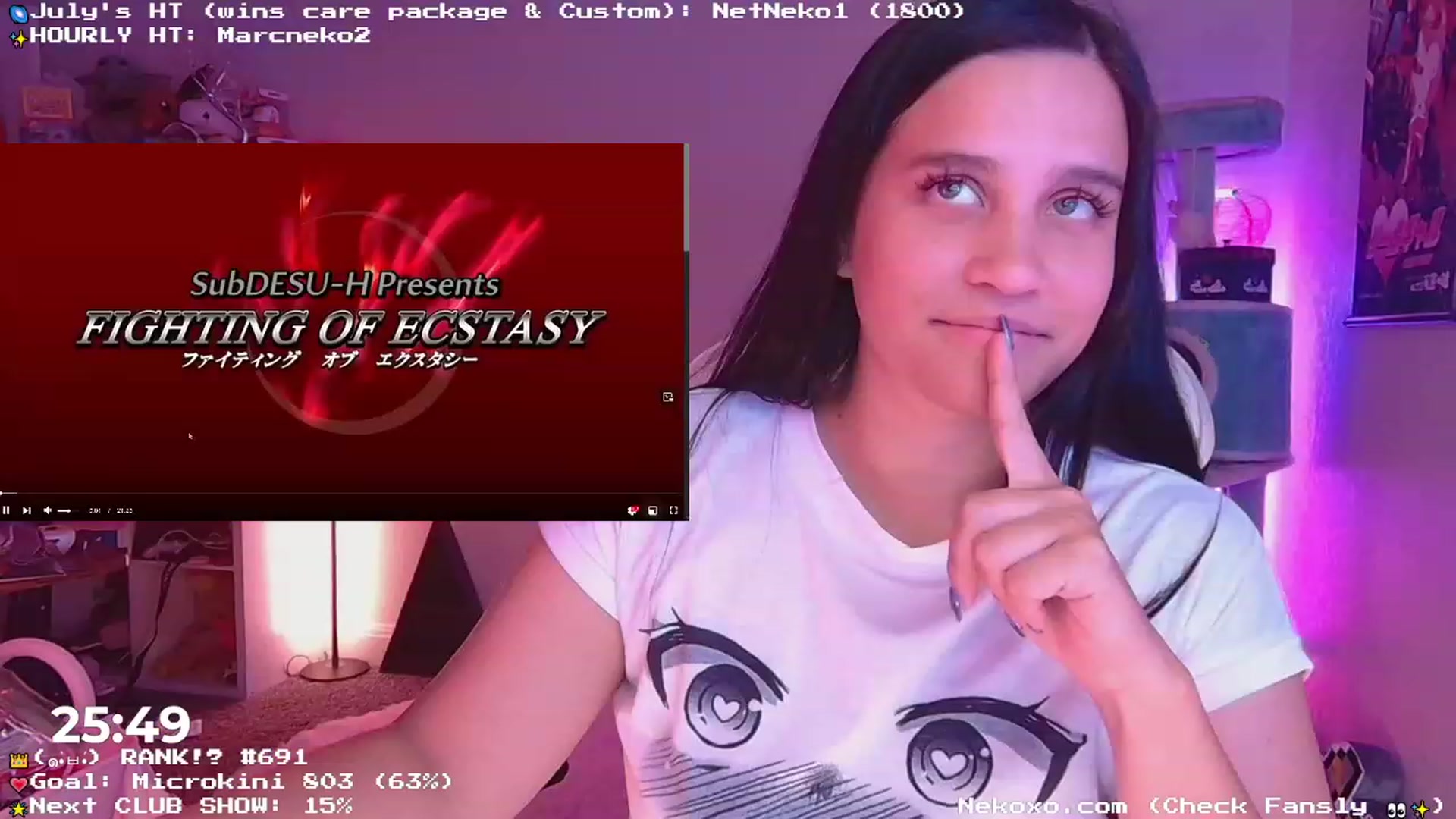 Gallery image thumbnail from Nekobeanxo's myfreecams stream on, 07/04/2023, 06:08 image 9 of 20