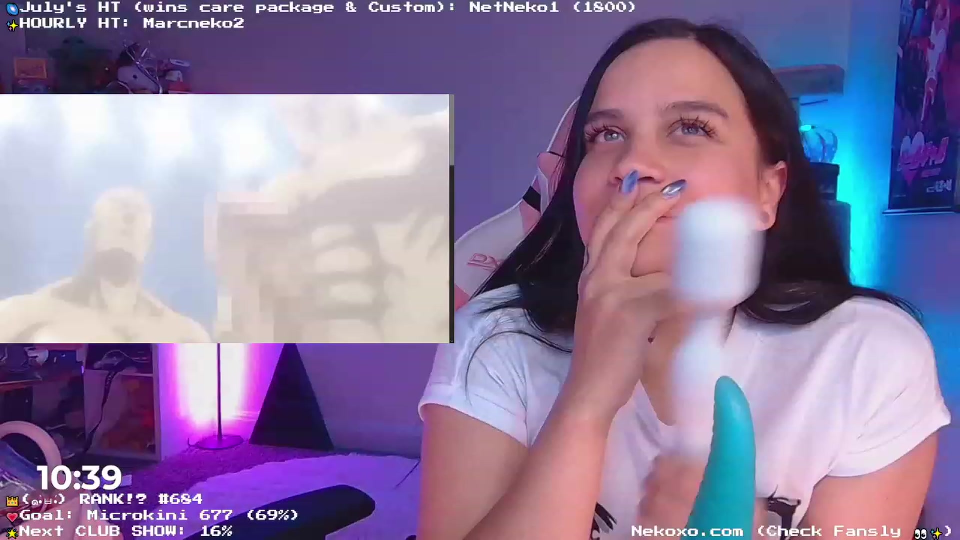 Gallery image thumbnail from Nekobeanxo's myfreecams stream on, 07/04/2023, 06:08 image 16 of 20
