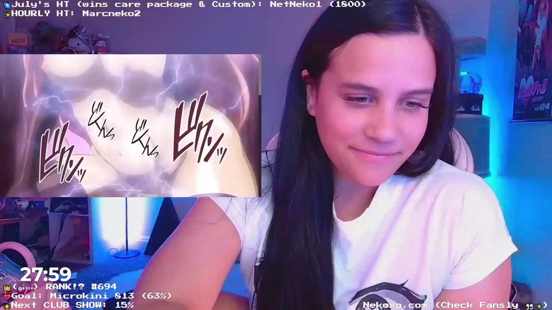 Gallery image thumbnail from Nekobeanxo's myfreecams stream on, 07/04/2023, 06:08 image 8 of 20