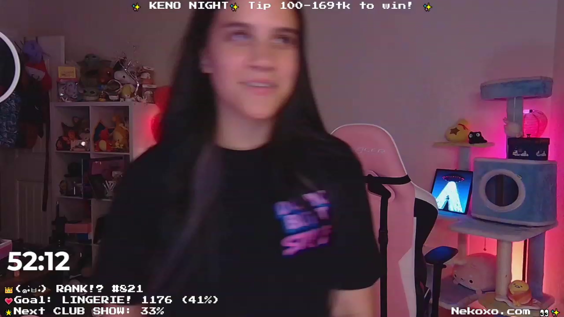 Gallery image thumbnail from Nekobeanxo's myfreecams stream on, 07/08/2023, 03:30 image 3 of 20