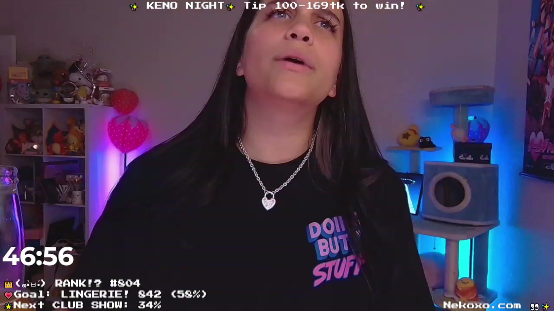 Gallery image thumbnail from Nekobeanxo's myfreecams stream on, 07/08/2023, 03:30 image 5 of 20