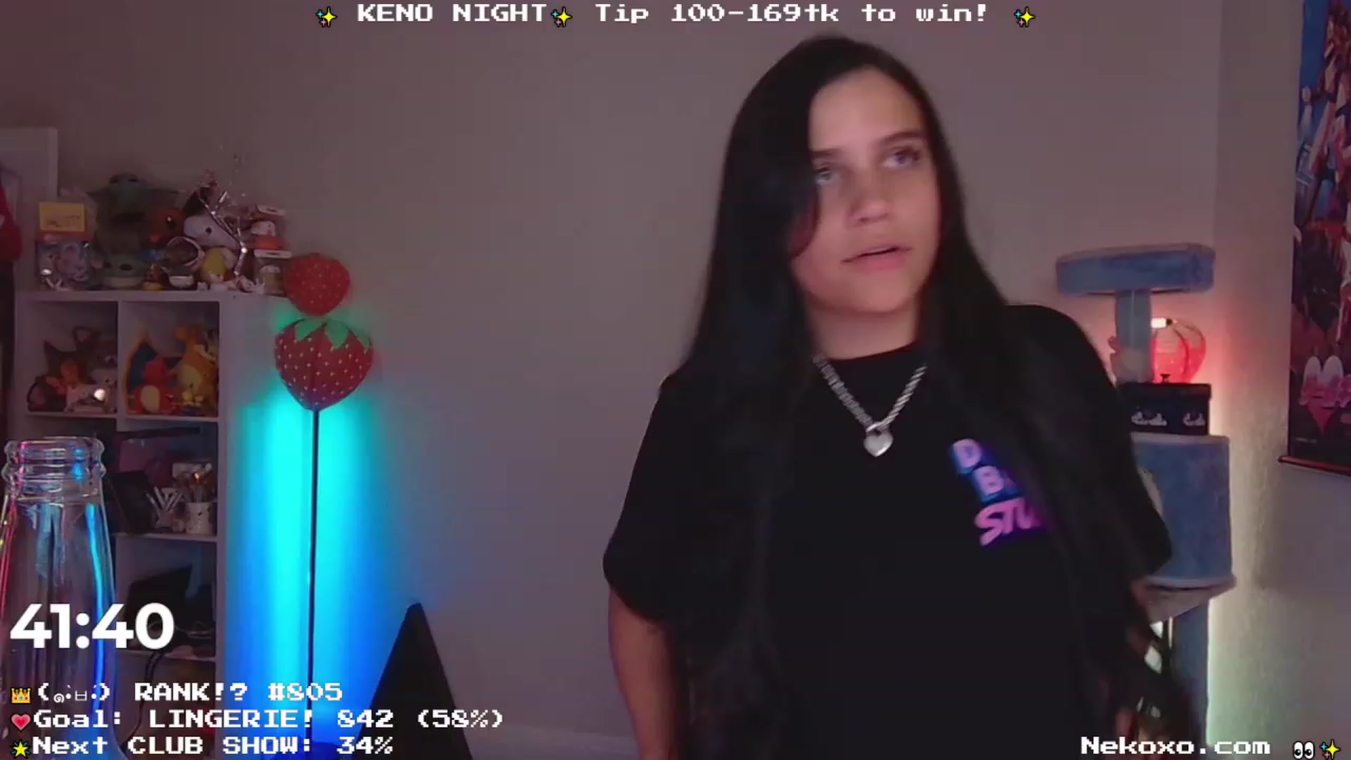 Gallery image thumbnail from Nekobeanxo's myfreecams stream on, 07/08/2023, 03:30 image 7 of 20