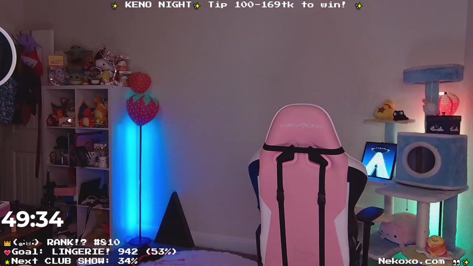 Gallery image thumbnail from Nekobeanxo's myfreecams stream on, 07/08/2023, 03:30 image 4 of 20