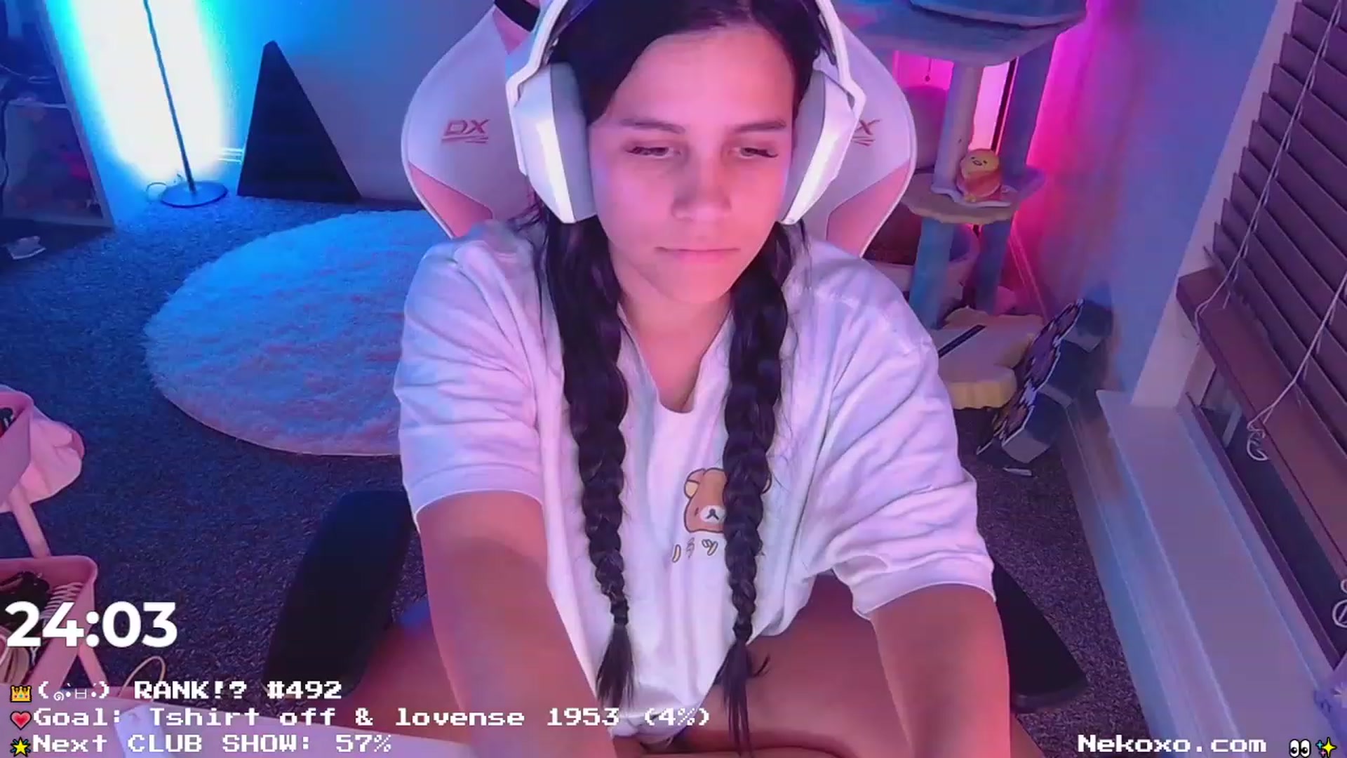 Gallery image thumbnail from Nekobeanxo's myfreecams stream on, 07/10/2023, 05:47 image 8 of 20