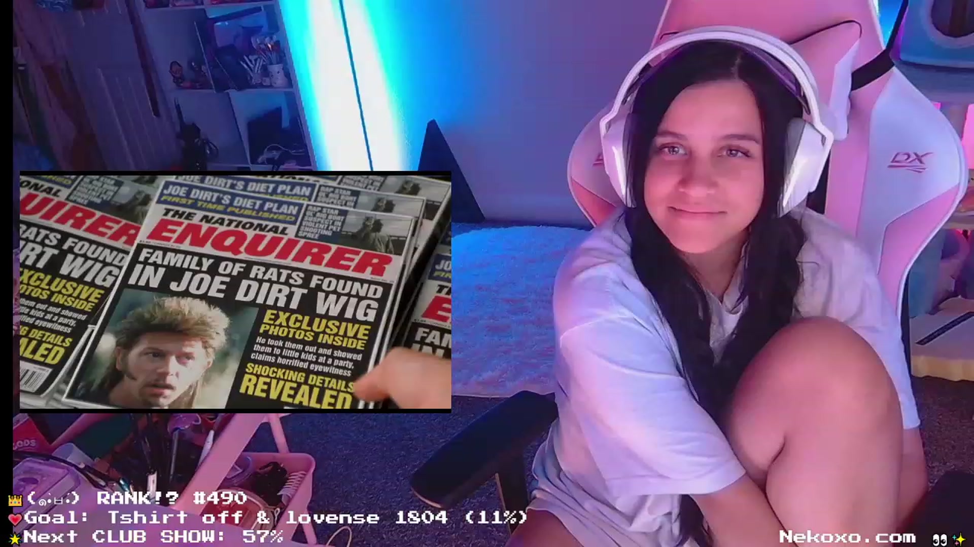 Gallery image thumbnail from Nekobeanxo's myfreecams stream on, 07/10/2023, 06:19 image 9 of 20