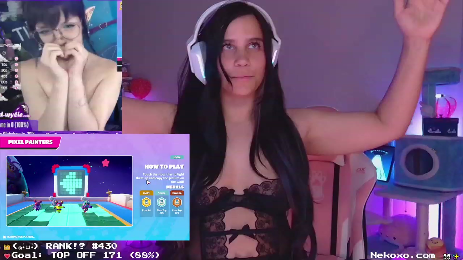 Gallery image thumbnail from Nekobeanxo's myfreecams stream on, 07/14/2023, 06:27 image 4 of 20