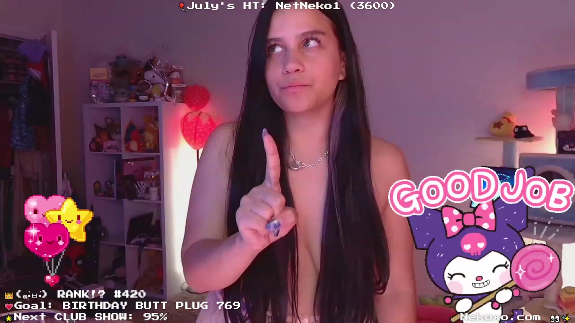 Gallery image thumbnail from Nekobeanxo's myfreecams stream on, 07/15/2023, 08:09 image 2 of 20