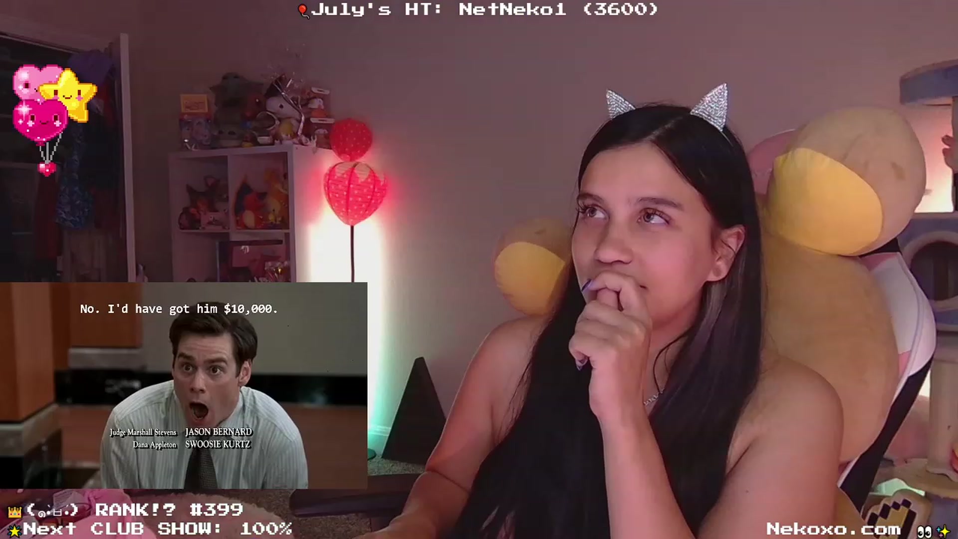 Gallery image thumbnail from Nekobeanxo's myfreecams stream on, 07/15/2023, 08:56 image 9 of 20