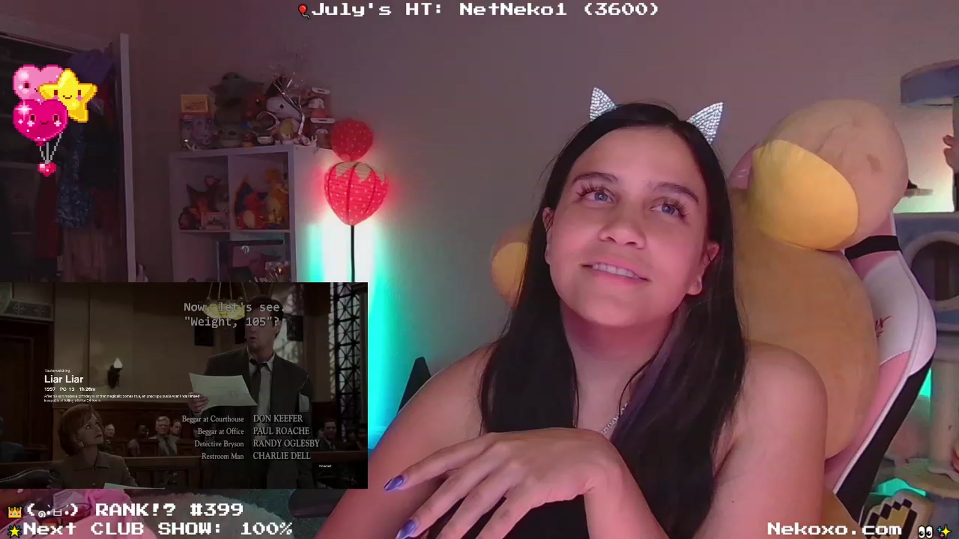 Gallery image thumbnail from Nekobeanxo's myfreecams stream on, 07/15/2023, 08:56 image 10 of 20