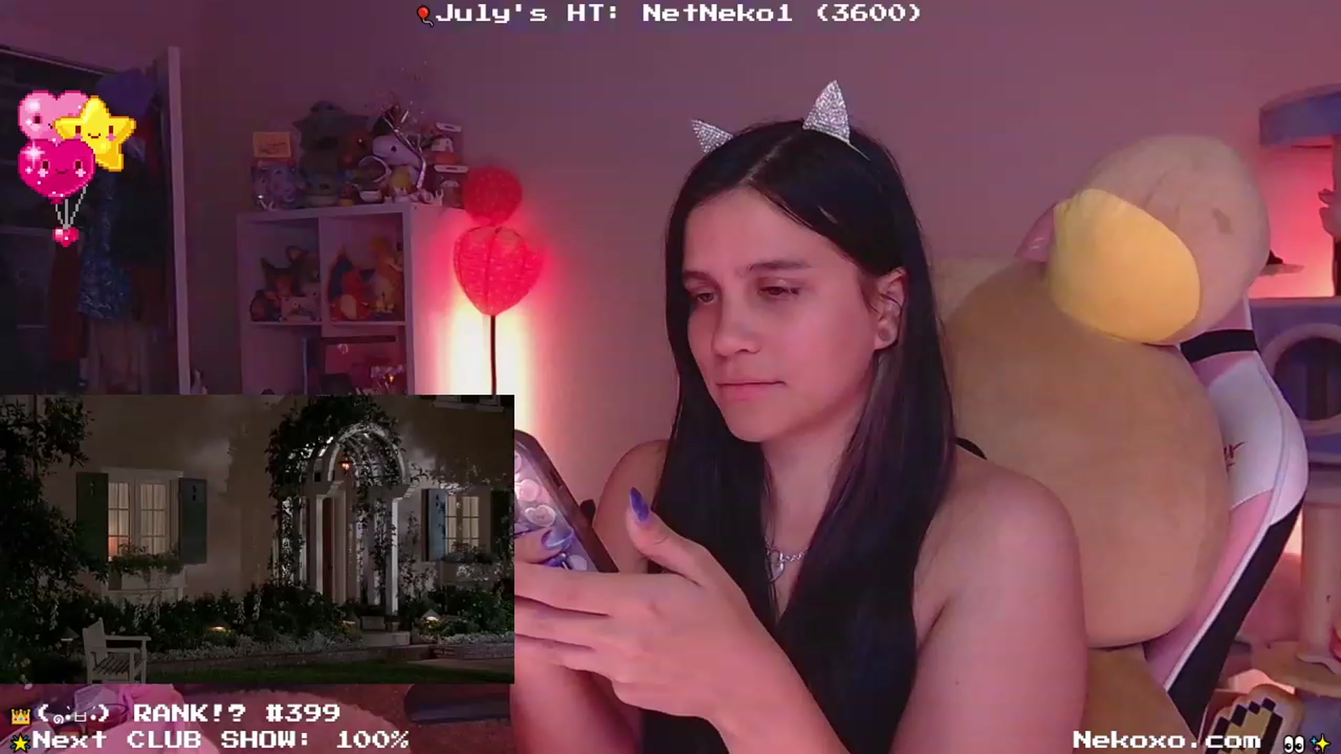 Gallery image thumbnail from Nekobeanxo's myfreecams stream on, 07/15/2023, 08:56 image 7 of 20
