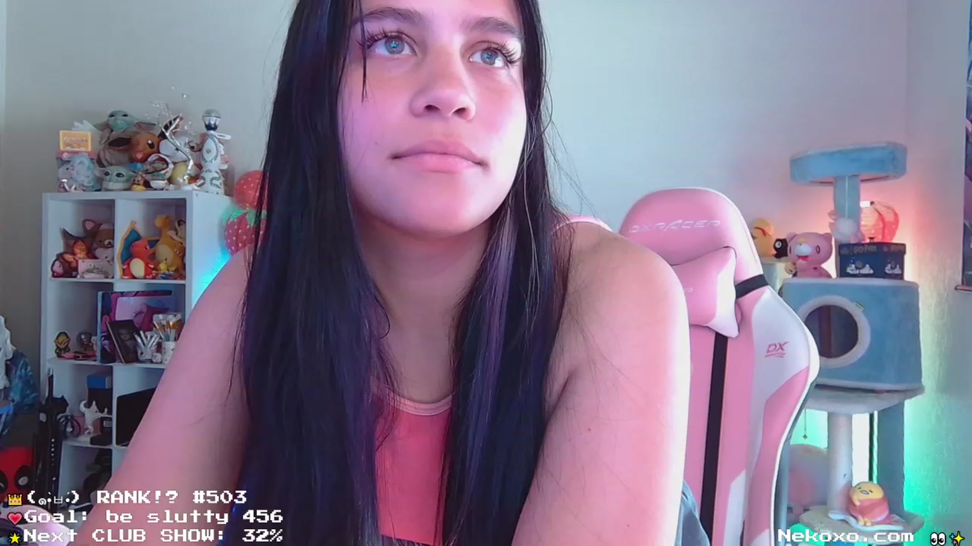 Gallery image thumbnail from Nekobeanxo's myfreecams stream on, 07/20/2023, 22:20 image 8 of 20