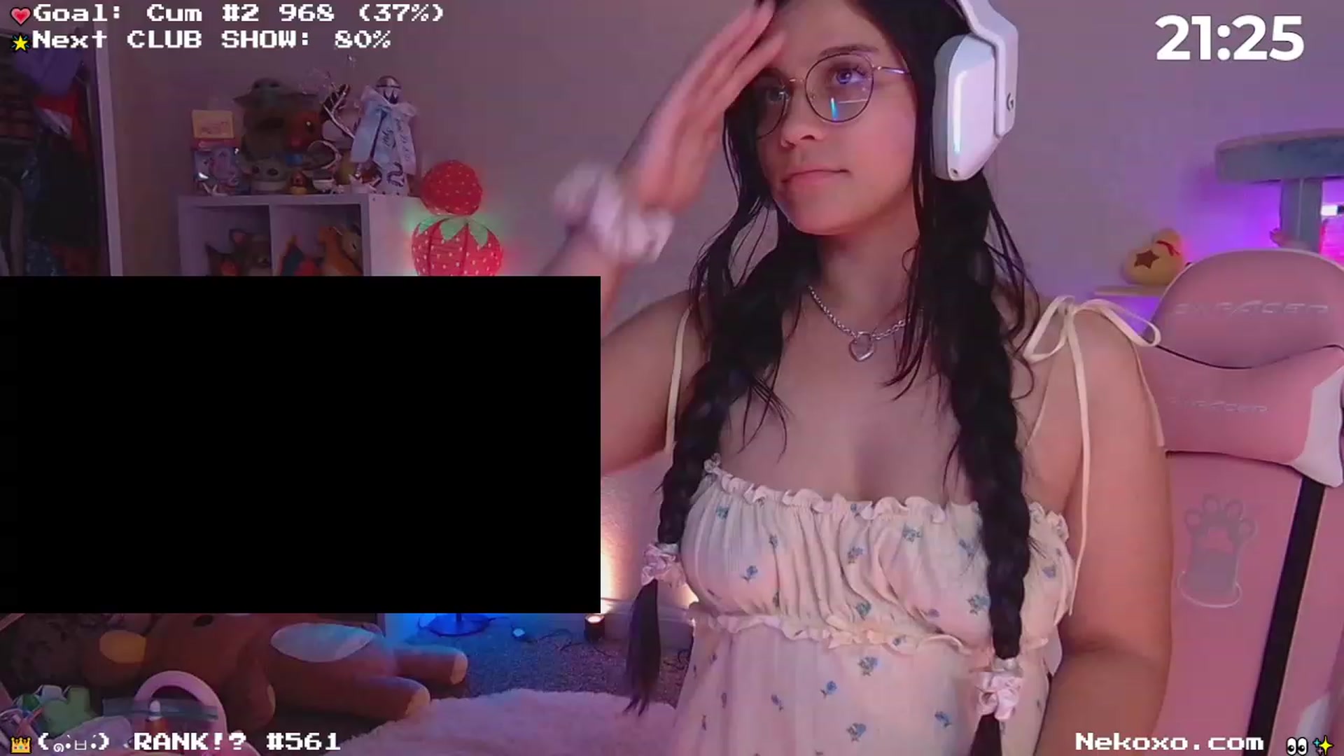 Gallery image thumbnail from Nekobeanxo's myfreecams stream on, 07/26/2023, 04:30 image 2 of 20