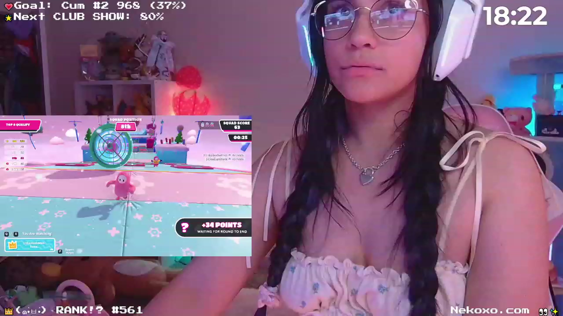 Gallery image thumbnail from Nekobeanxo's myfreecams stream on, 07/26/2023, 04:30 image 3 of 20