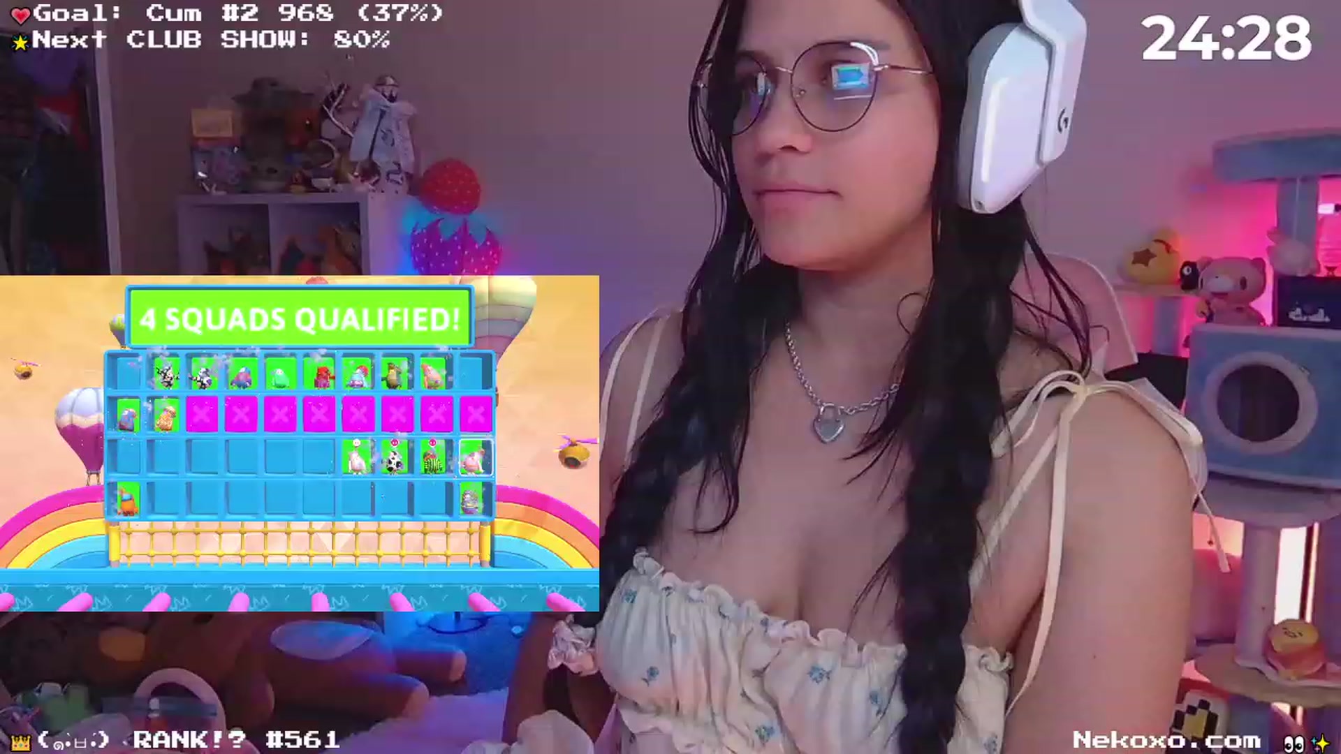Gallery image thumbnail from Nekobeanxo's myfreecams stream on, 07/26/2023, 04:30 image 1 of 20