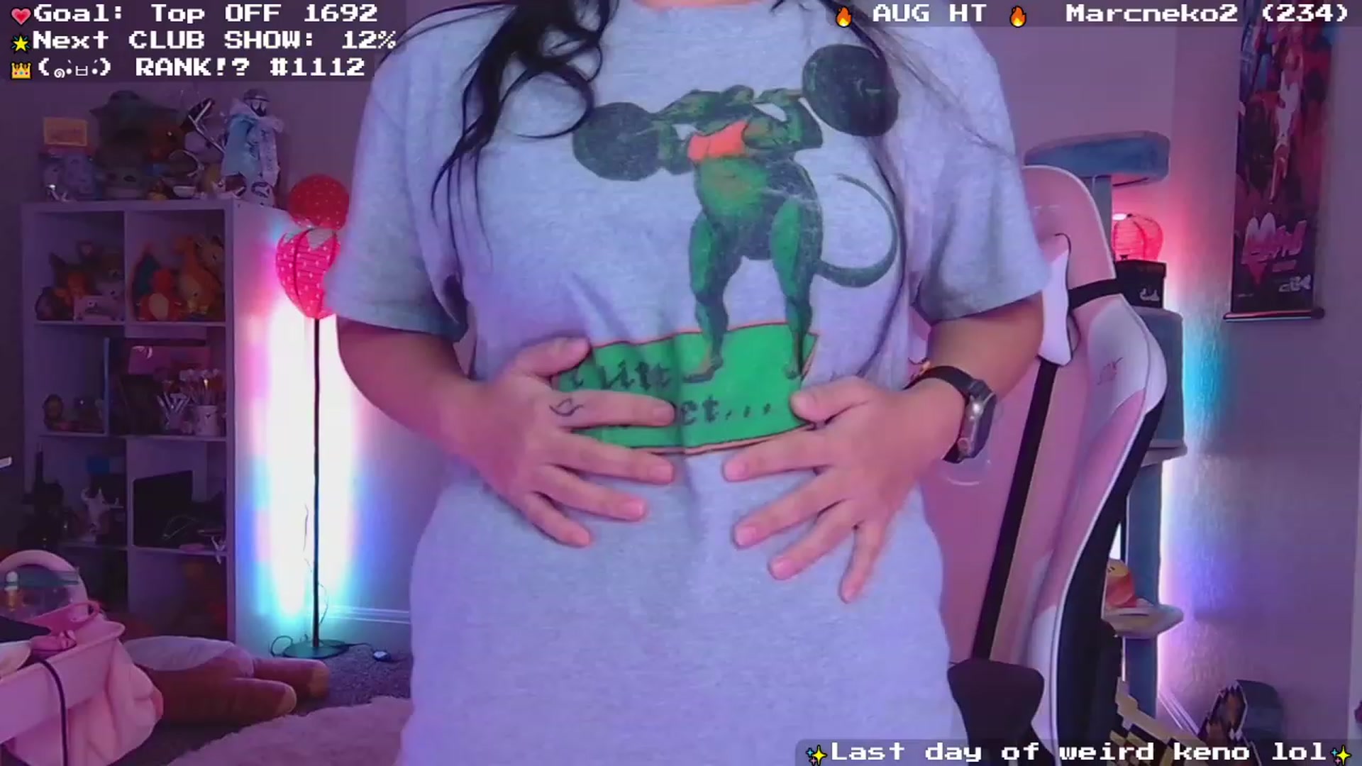 Gallery image thumbnail from Nekobeanxo's myfreecams stream on, 08/03/2023, 03:12 image 1 of 20