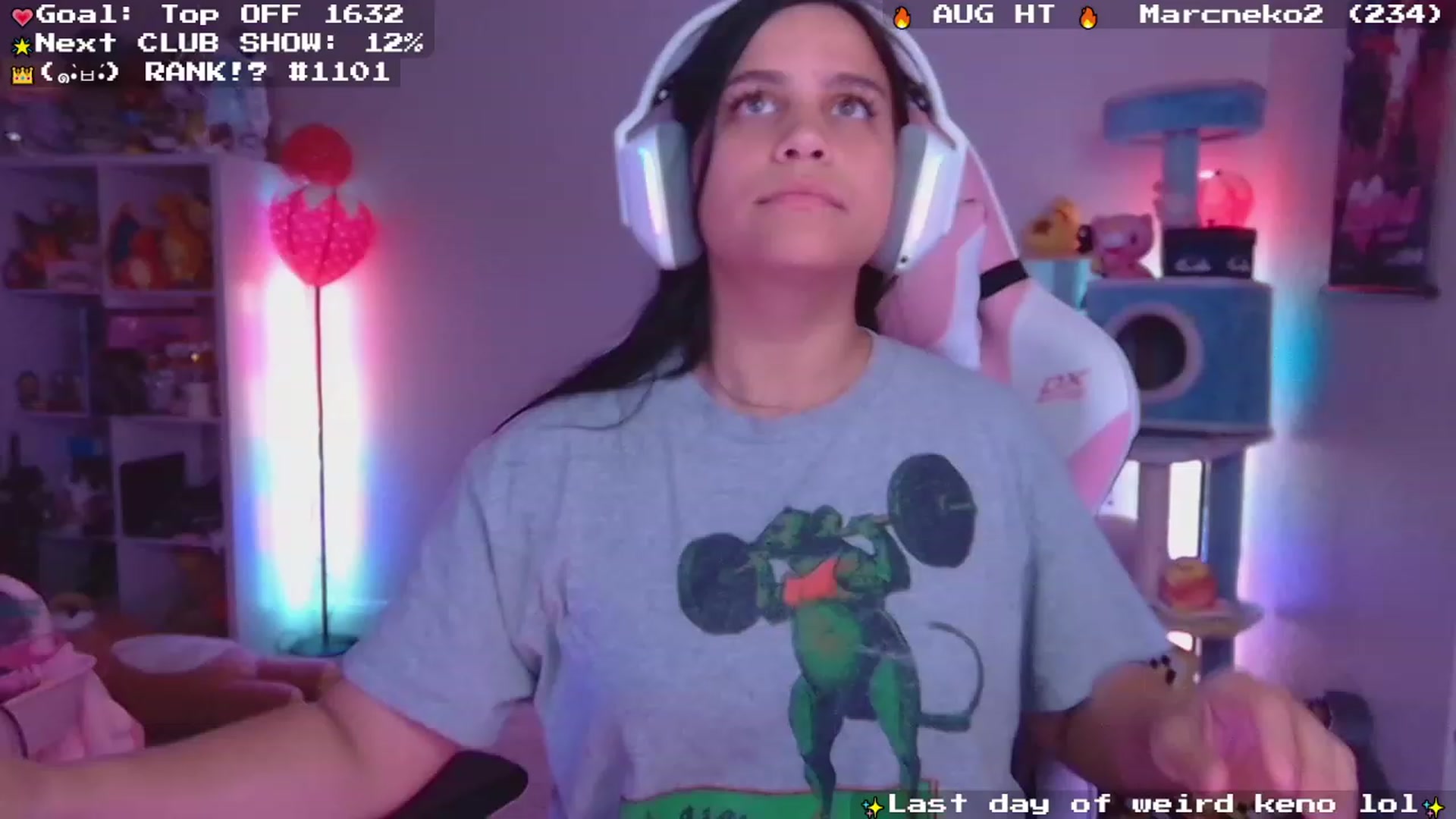 Gallery image thumbnail from Nekobeanxo's myfreecams stream on, 08/03/2023, 03:12 image 3 of 20