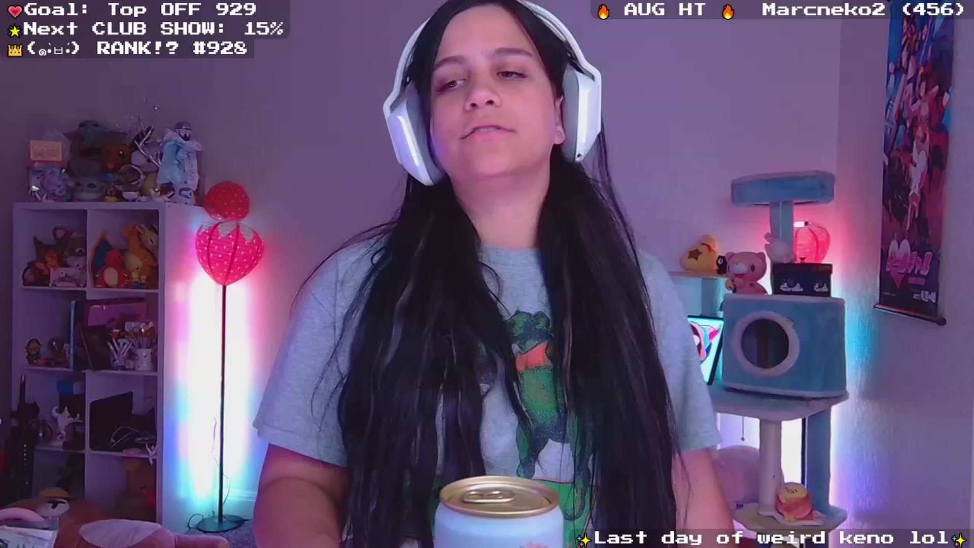 Gallery image thumbnail from Nekobeanxo's myfreecams stream on, 08/03/2023, 03:12 image 17 of 20