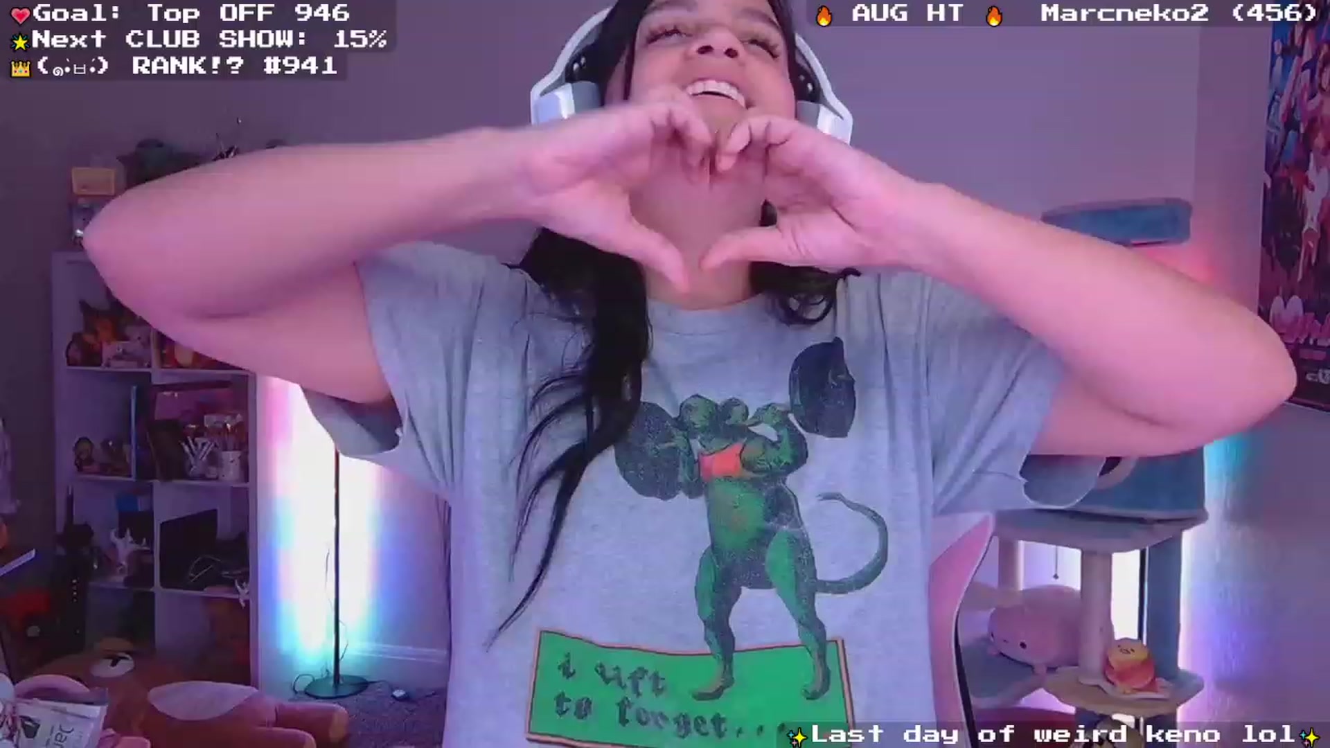 Gallery image thumbnail from Nekobeanxo's myfreecams stream on, 08/03/2023, 03:12 image 14 of 20