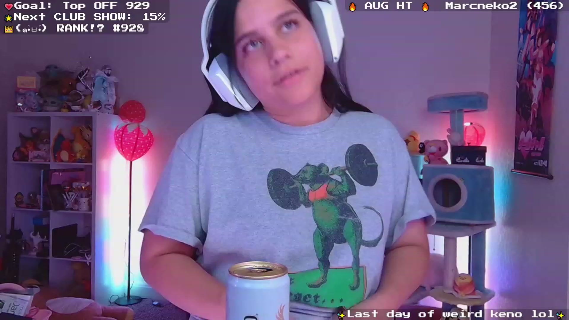 Gallery image thumbnail from Nekobeanxo's myfreecams stream on, 08/03/2023, 03:12 image 18 of 20