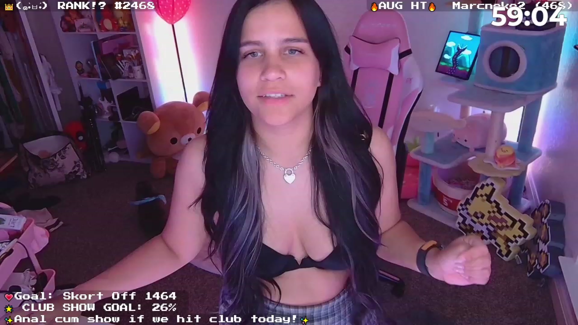 Gallery image thumbnail from Nekobeanxo's myfreecams stream on, 08/09/2023, 04:41 image 4 of 20