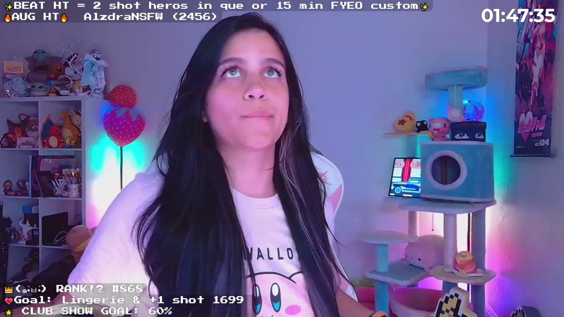 Gallery image thumbnail from Nekobeanxo's myfreecams stream on, 08/12/2023, 24:05 image 6 of 20