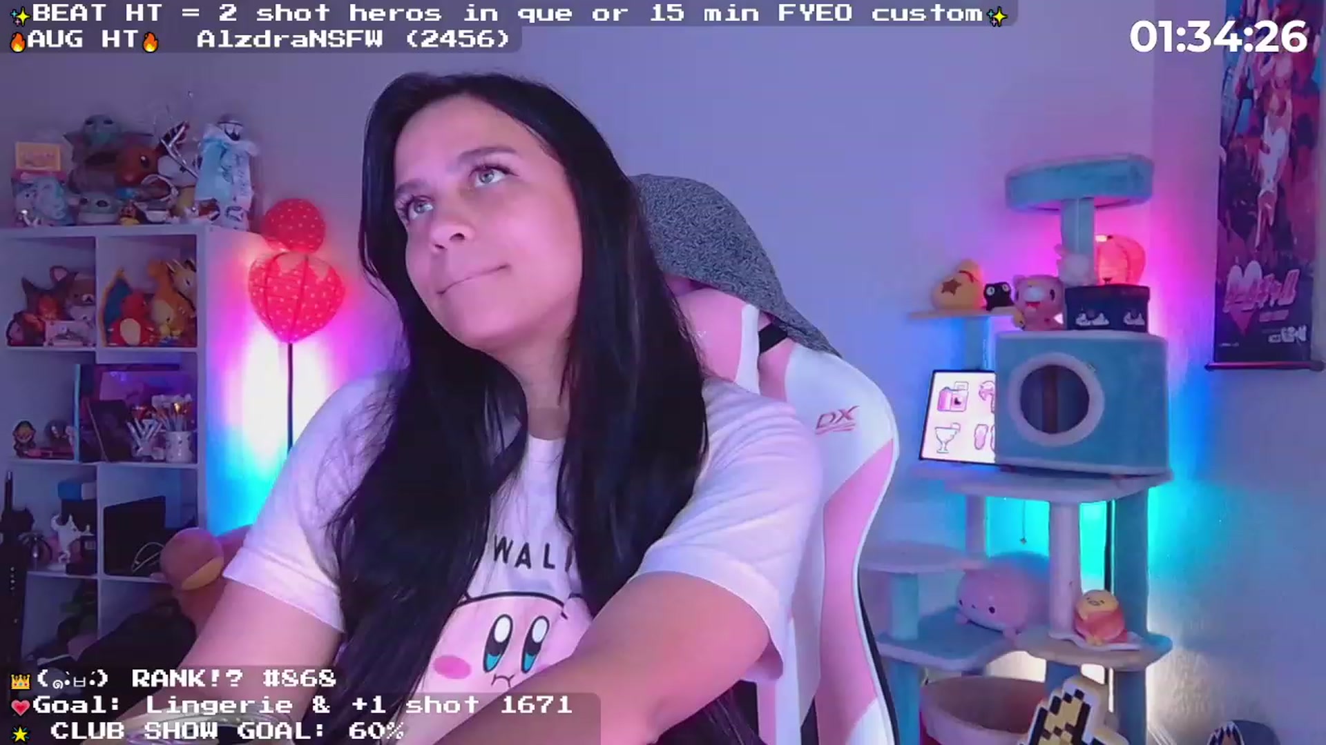 Gallery image thumbnail from Nekobeanxo's myfreecams stream on, 08/12/2023, 24:05 image 16 of 20