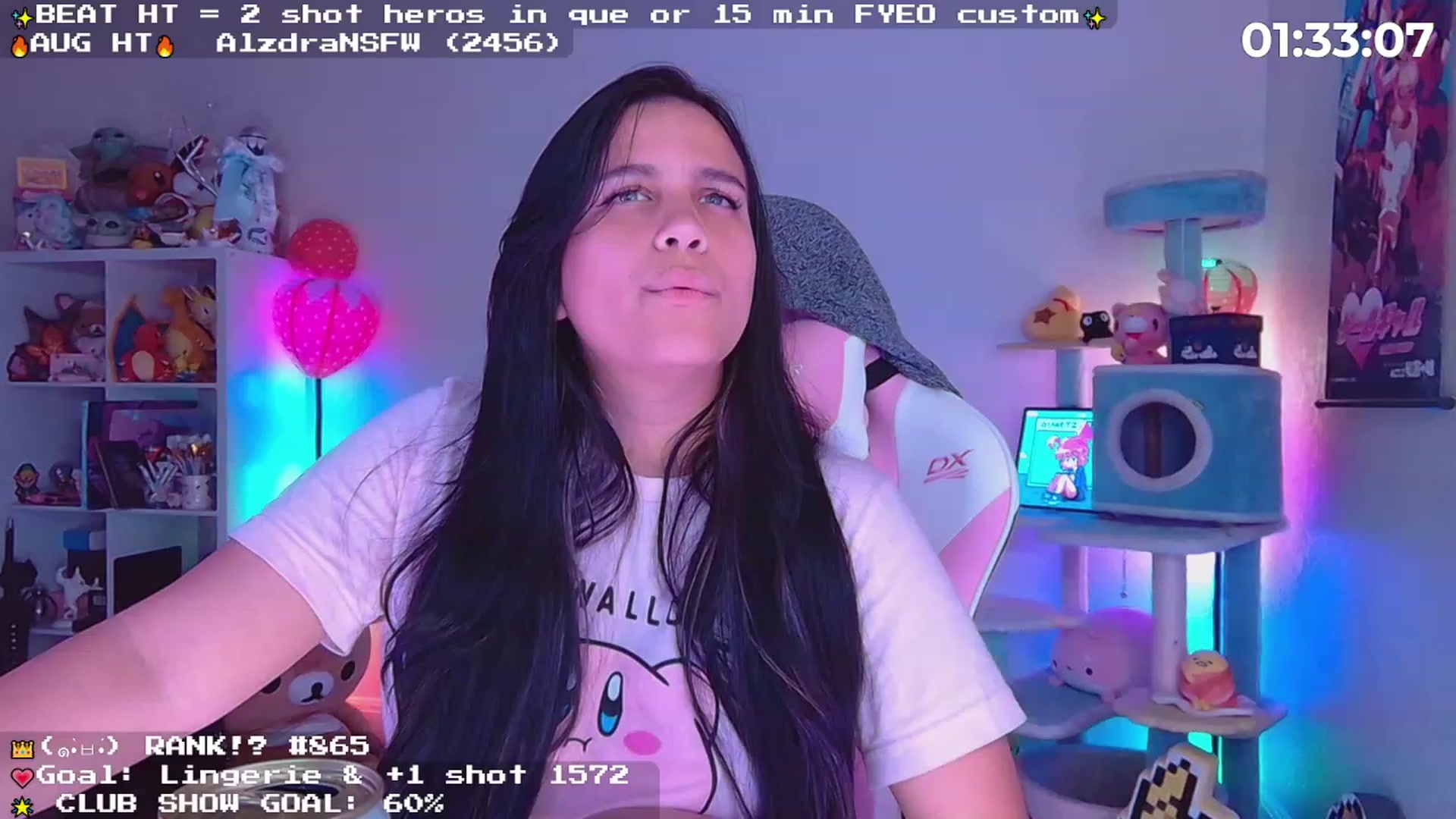 Gallery image thumbnail from Nekobeanxo's myfreecams stream on, 08/12/2023, 24:05 image 17 of 20