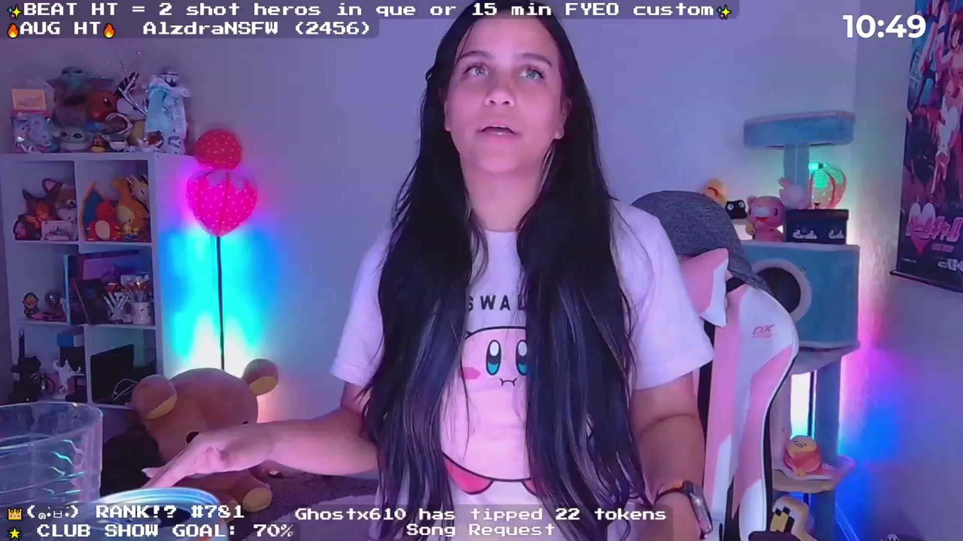 Gallery image thumbnail from Nekobeanxo's myfreecams stream on, 08/12/2023, 01:44 image 16 of 20