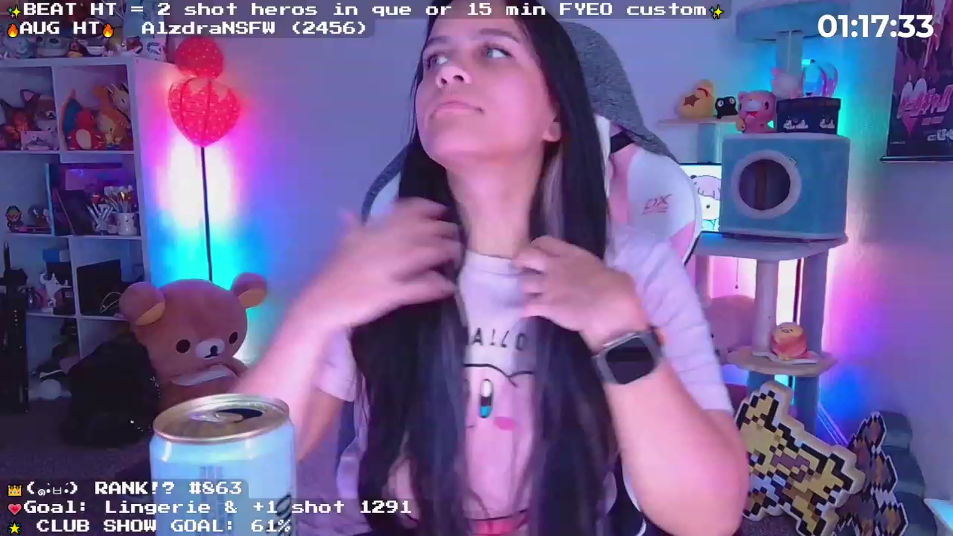 Gallery image thumbnail from Nekobeanxo's myfreecams stream on, 08/12/2023, 01:44 image 2 of 20