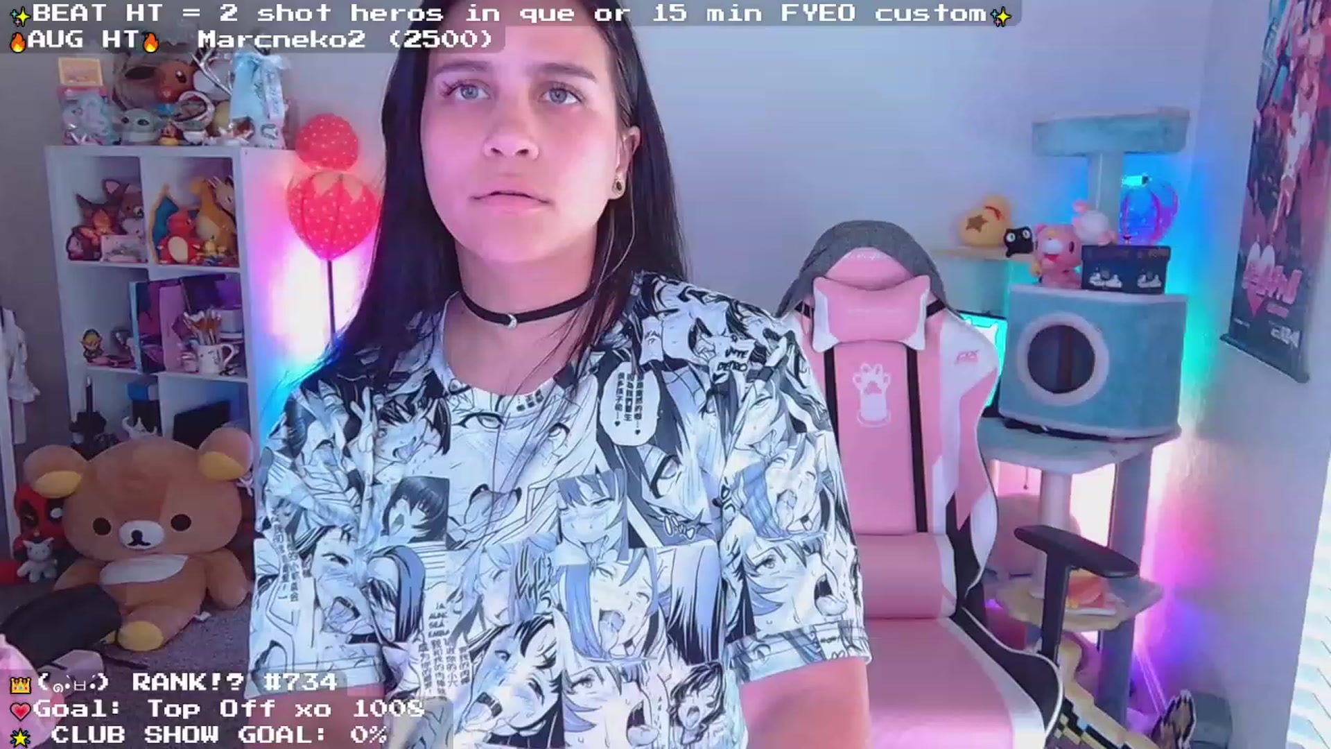 Gallery image thumbnail from Nekobeanxo's myfreecams stream on, 08/14/2023, 21:40 image 2 of 20