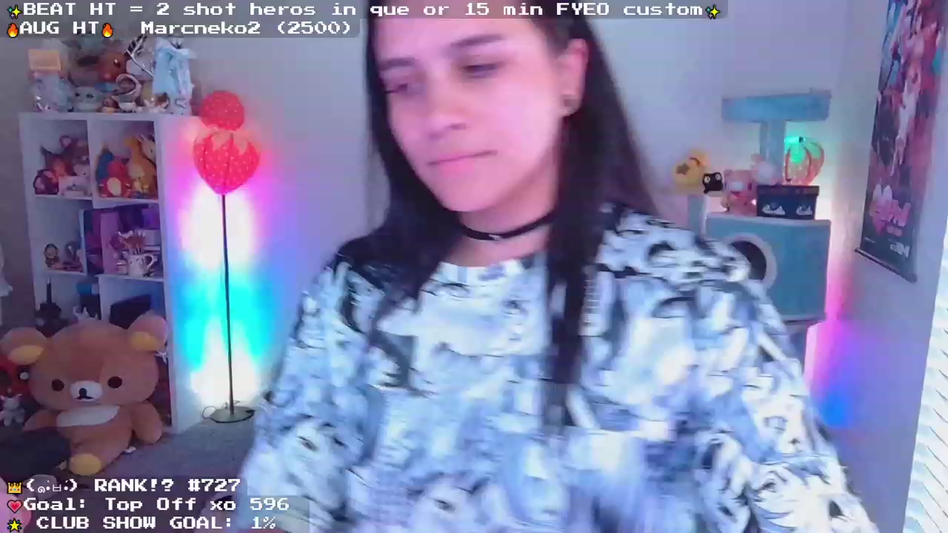Gallery image thumbnail from Nekobeanxo's myfreecams stream on, 08/14/2023, 21:40 image 6 of 20