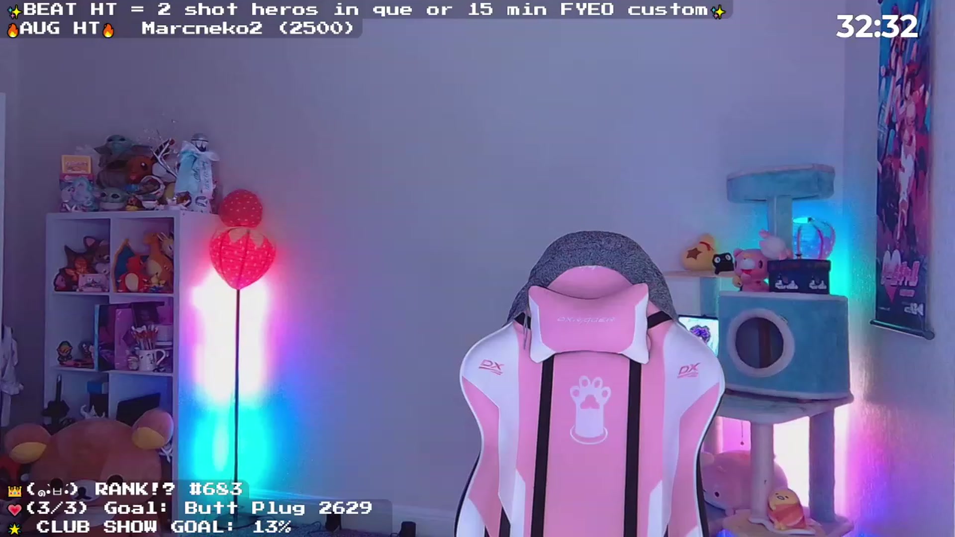 Gallery image thumbnail from Nekobeanxo's myfreecams stream on, 08/15/2023, 24:33 image 18 of 20