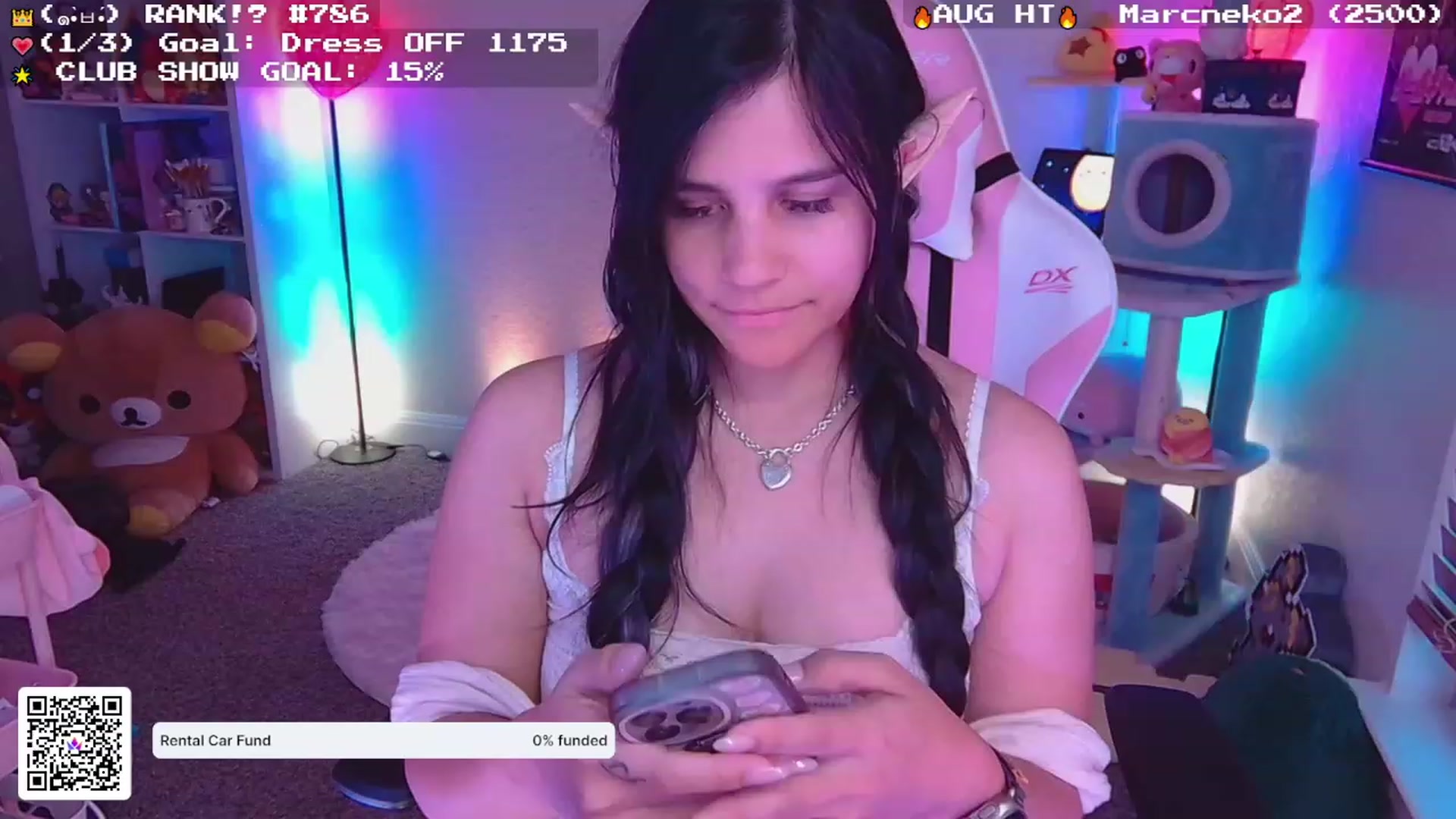 Gallery image thumbnail from Nekobeanxo's myfreecams stream on, 08/17/2023, 01:58 image 8 of 20