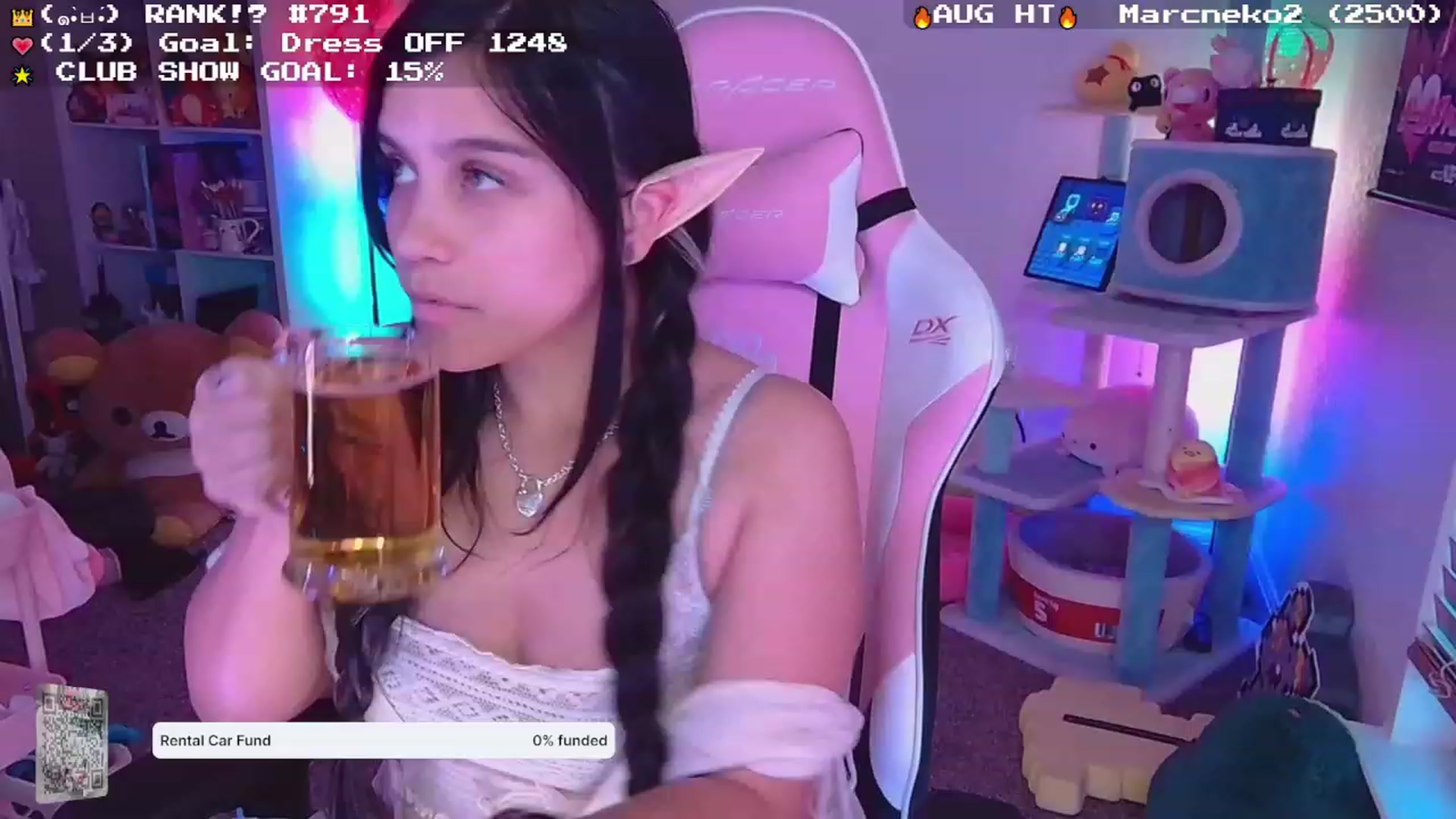 Gallery image thumbnail from Nekobeanxo's myfreecams stream on, 08/17/2023, 01:58 image 5 of 20