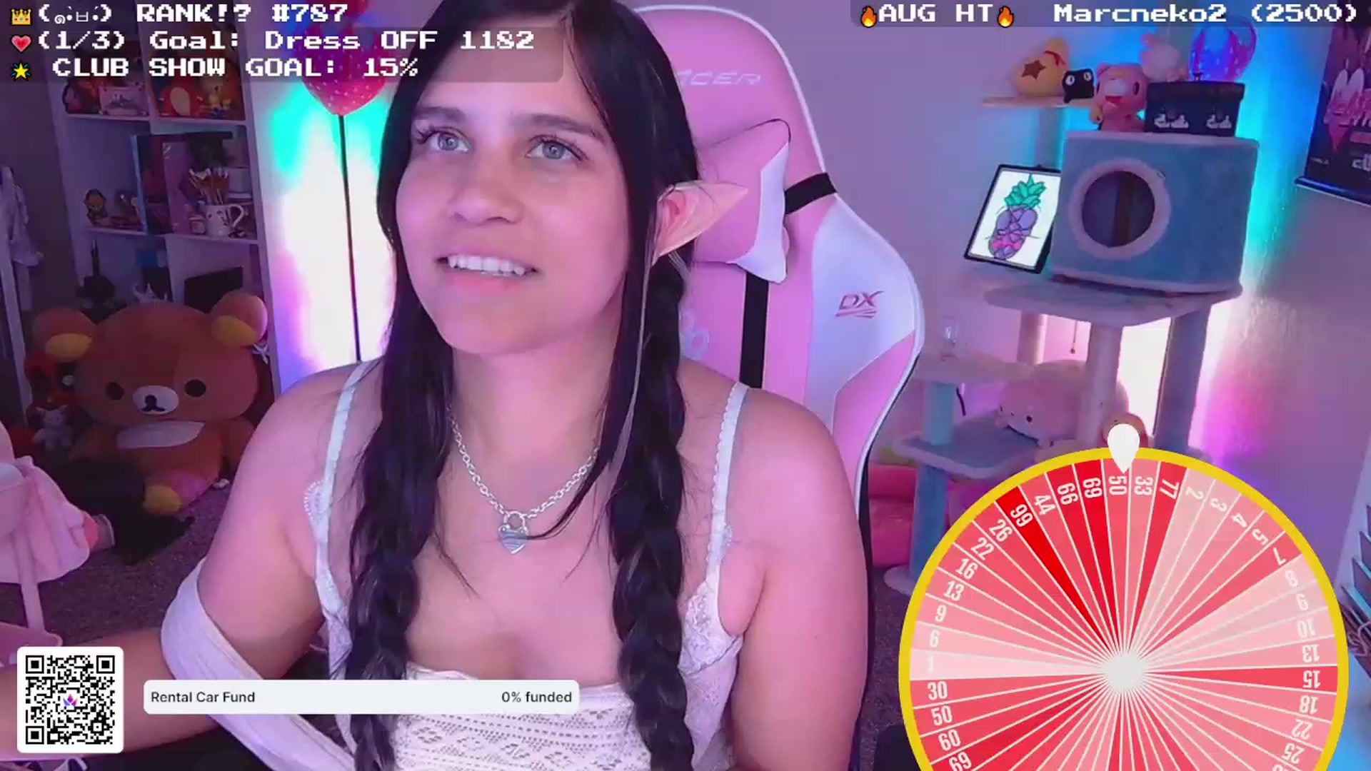 Gallery image thumbnail from Nekobeanxo's myfreecams stream on, 08/17/2023, 01:58 image 6 of 20