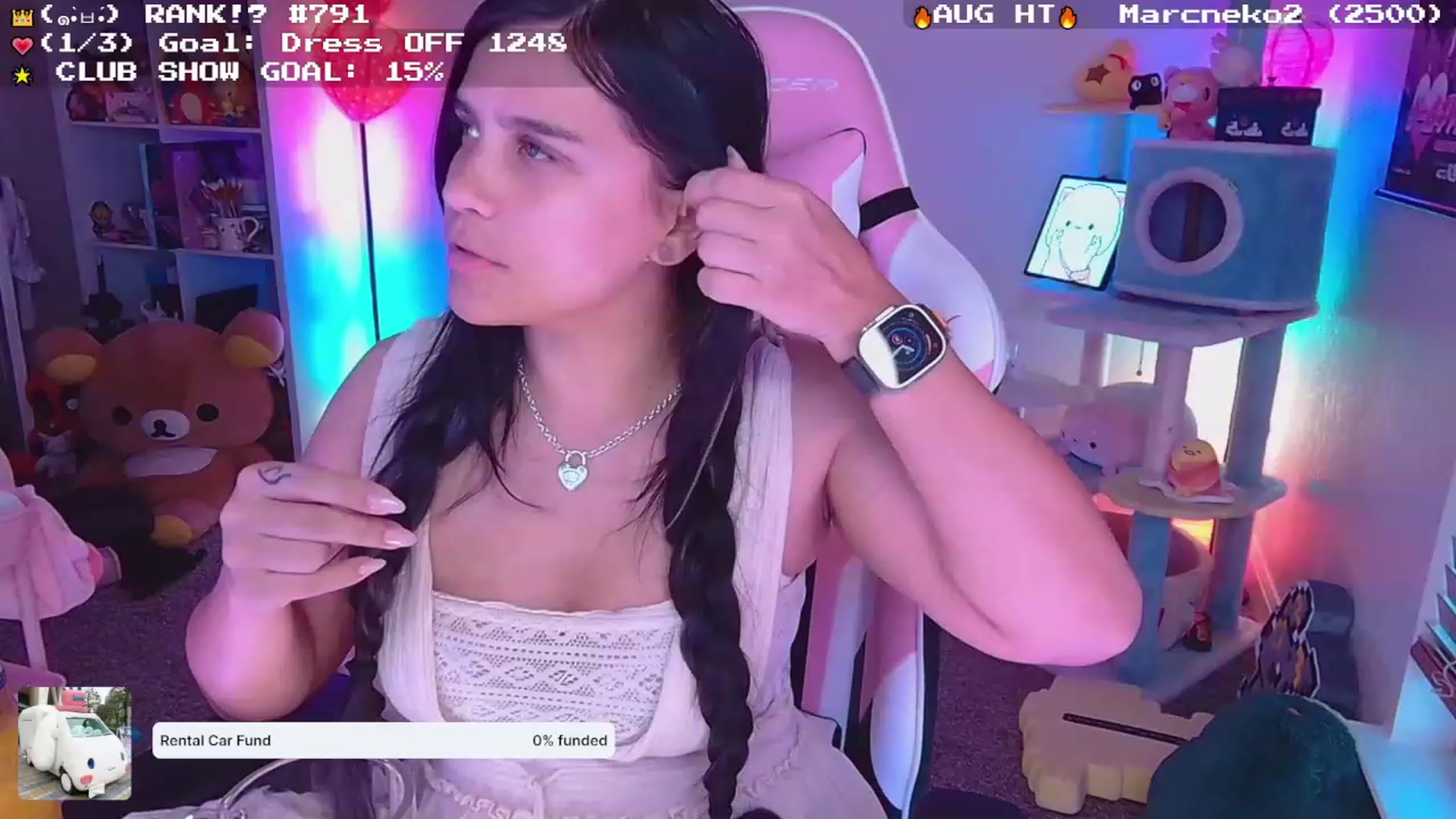 Gallery image thumbnail from Nekobeanxo's myfreecams stream on, 08/17/2023, 01:58 image 4 of 20