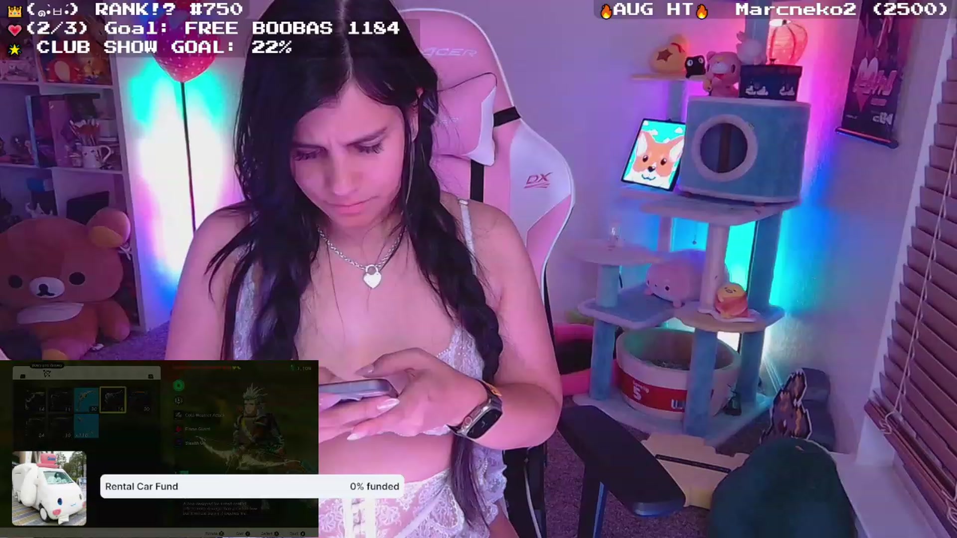 Gallery image thumbnail from Nekobeanxo's myfreecams stream on, 08/17/2023, 04:33 image 19 of 20