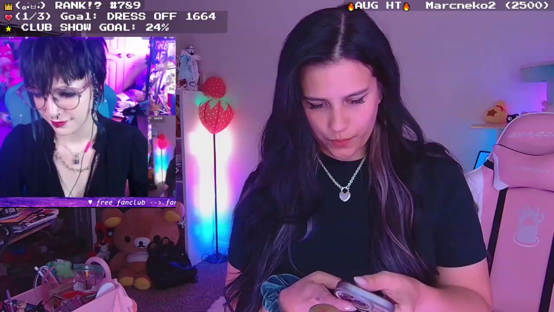 Gallery image thumbnail from Nekobeanxo's myfreecams stream on, 08/18/2023, 03:41 image 3 of 20