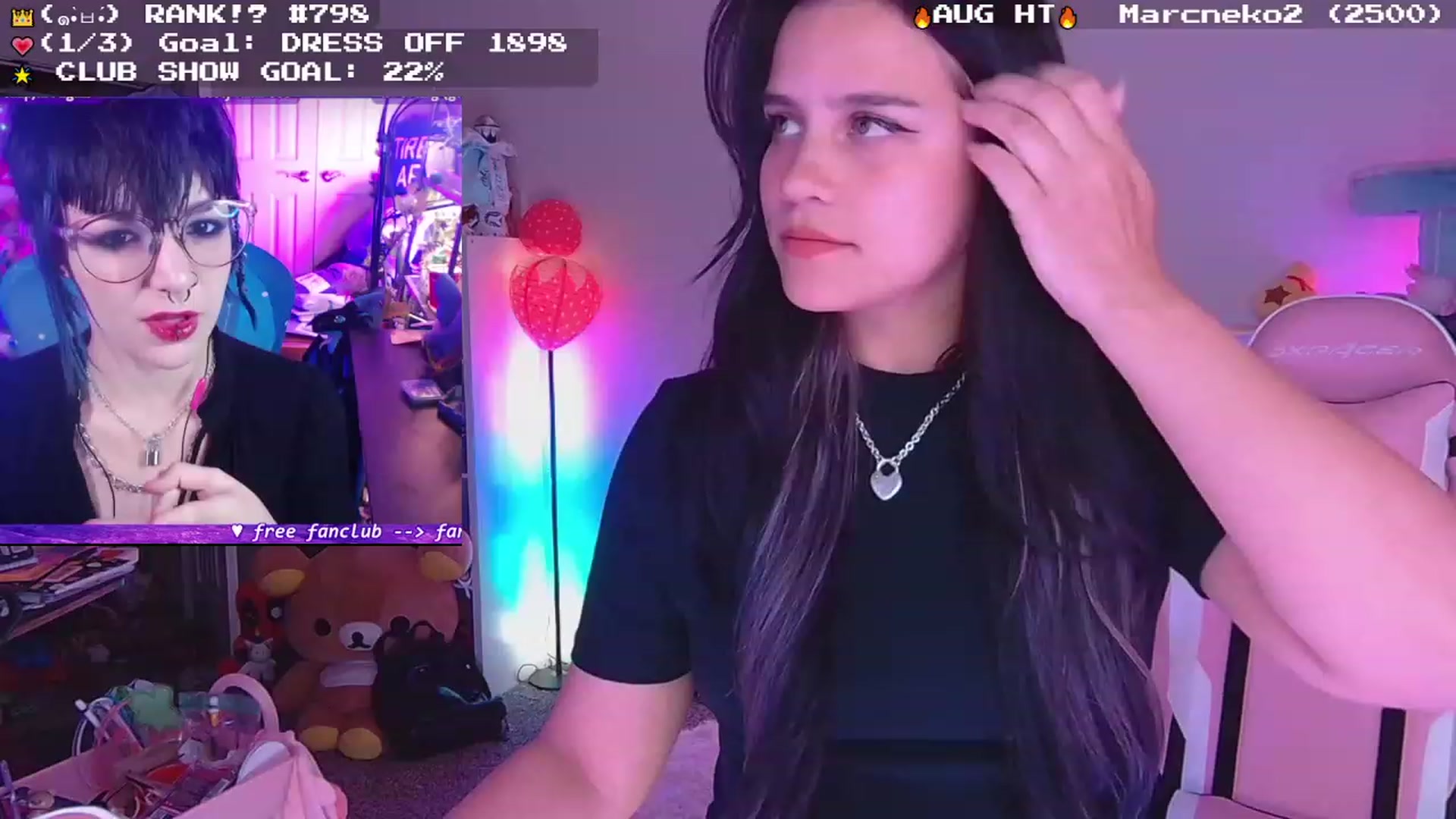 Gallery image thumbnail from Nekobeanxo's myfreecams stream on, 08/18/2023, 03:41 image 2 of 20