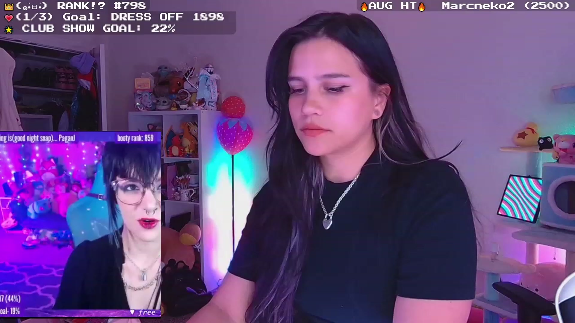 Gallery image thumbnail from Nekobeanxo's myfreecams stream on, 08/18/2023, 03:41 image 1 of 20