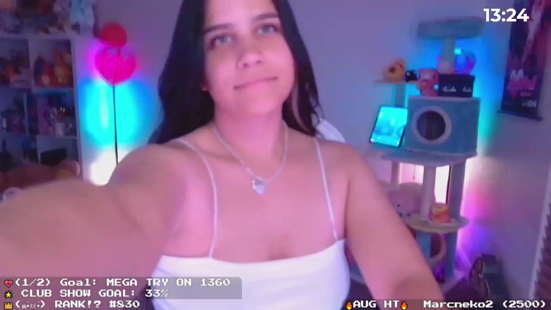 Gallery image thumbnail from Nekobeanxo's myfreecams stream on, 08/21/2023, 03:03 image 10 of 20